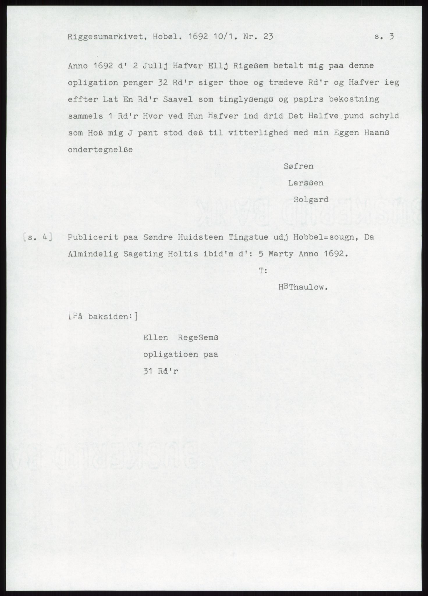 Samlinger til kildeutgivelse, Diplomavskriftsamlingen, AV/RA-EA-4053/H/Ha, p. 903