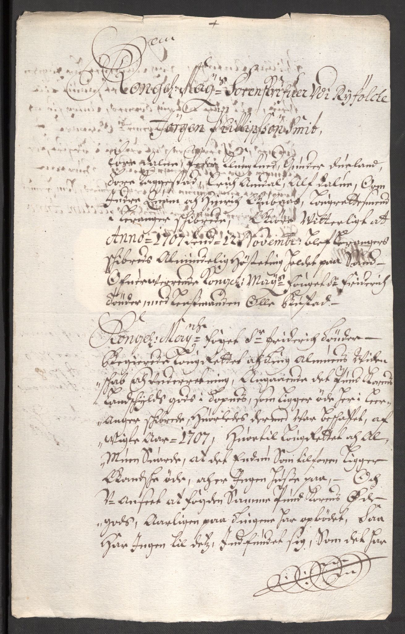 Rentekammeret inntil 1814, Reviderte regnskaper, Fogderegnskap, RA/EA-4092/R47/L2861: Fogderegnskap Ryfylke, 1706-1709, p. 106