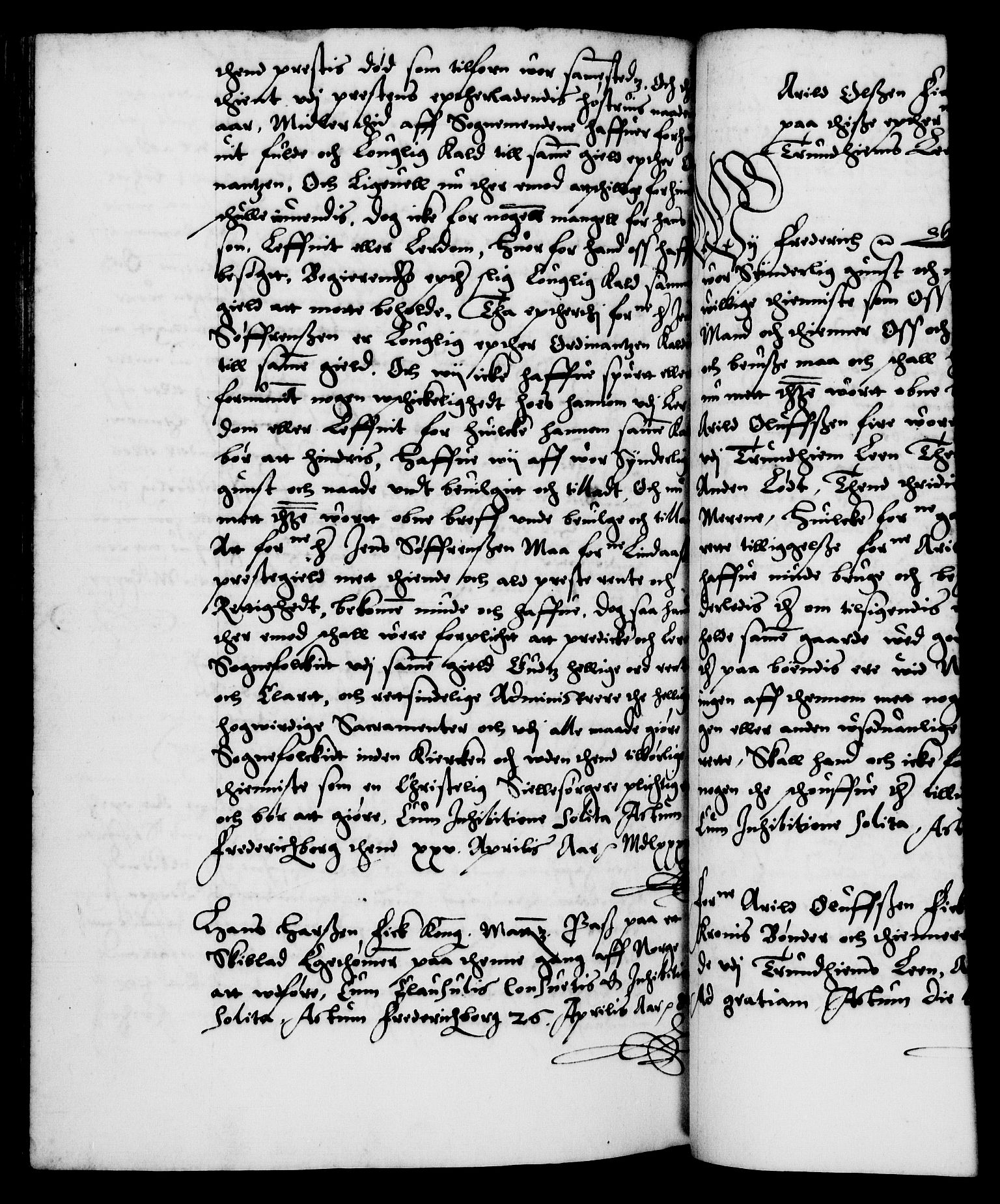 Danske Kanselli 1572-1799, AV/RA-EA-3023/F/Fc/Fca/Fcaa/L0001: Norske registre (mikrofilm), 1572-1588, p. 549b
