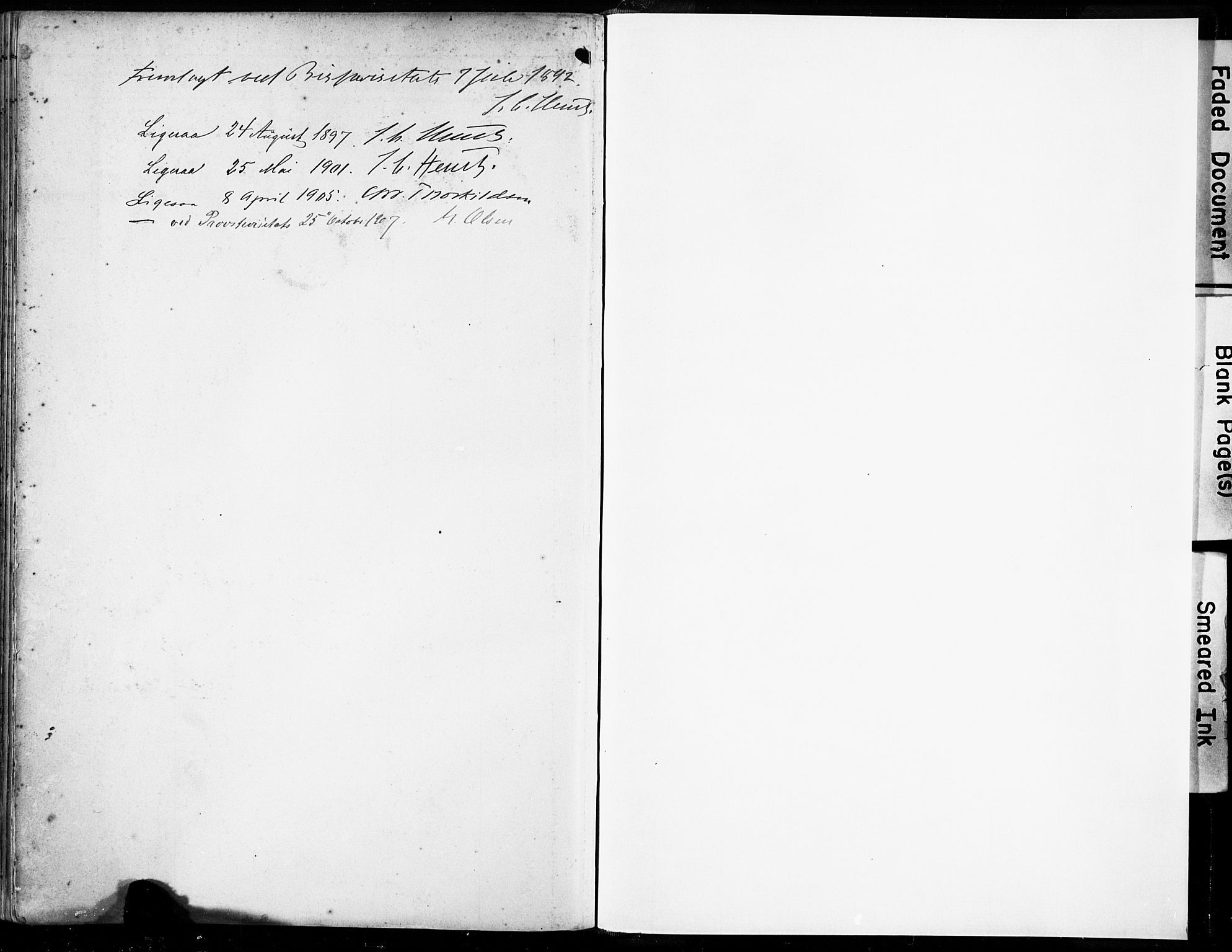 Eigersund sokneprestkontor, AV/SAST-A-101807/S08/L0018: Parish register (official) no. A 17, 1892-1905