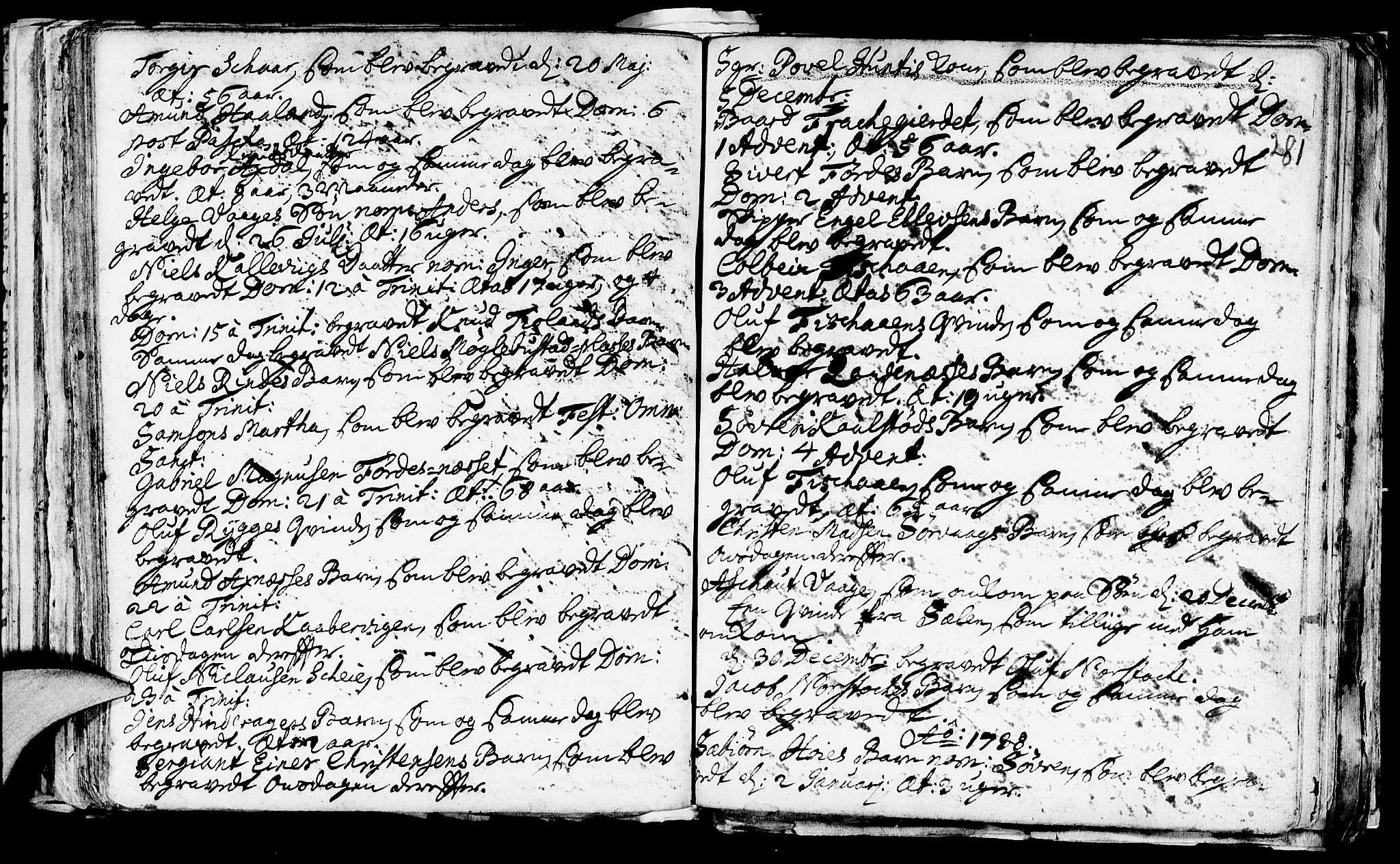 Avaldsnes sokneprestkontor, AV/SAST-A -101851/H/Ha/Haa/L0001: Parish register (official) no. A 1, 1711-1764, p. 281