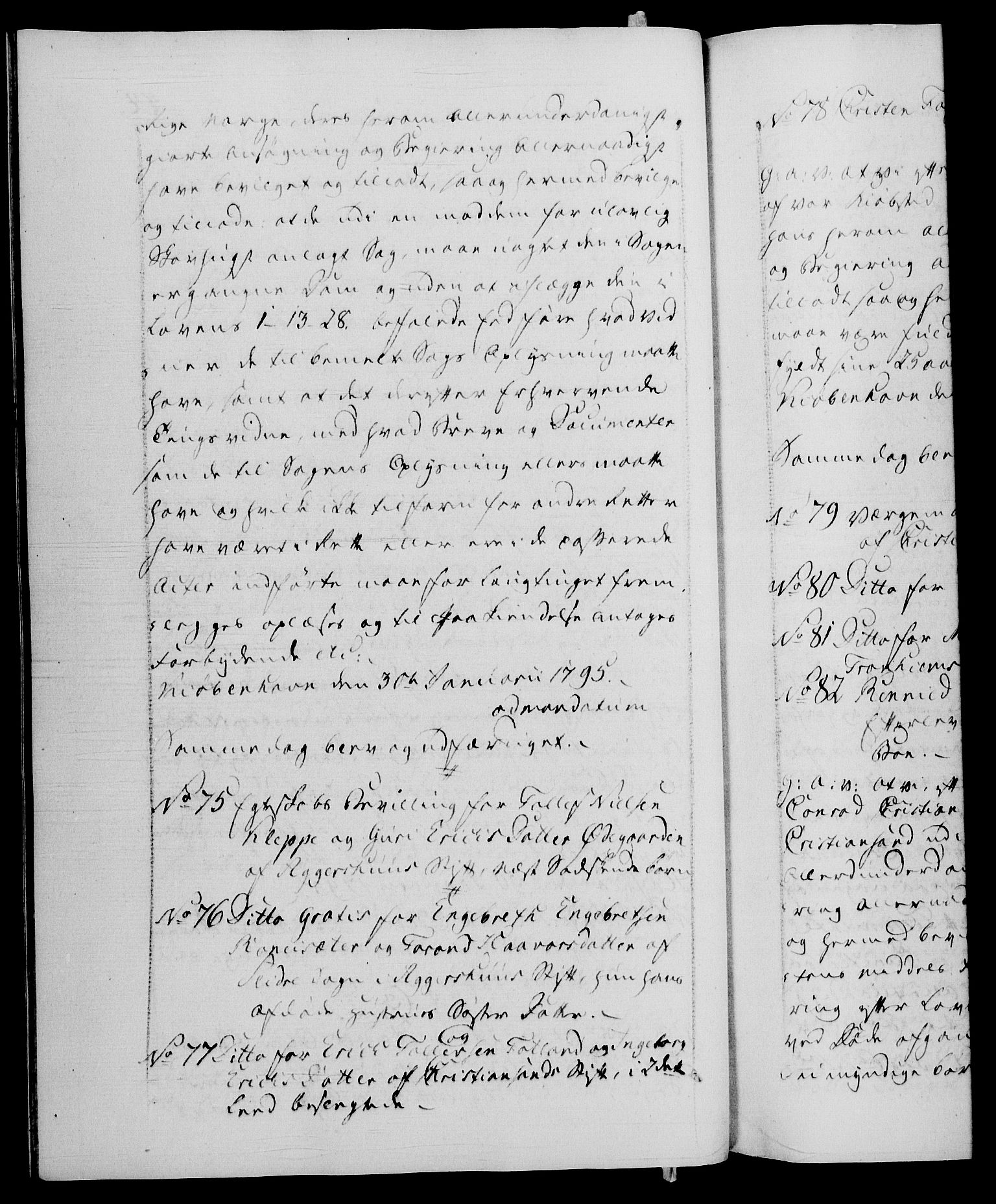 Danske Kanselli 1572-1799, AV/RA-EA-3023/F/Fc/Fca/Fcaa/L0056: Norske registre, 1795-1796, p. 44b