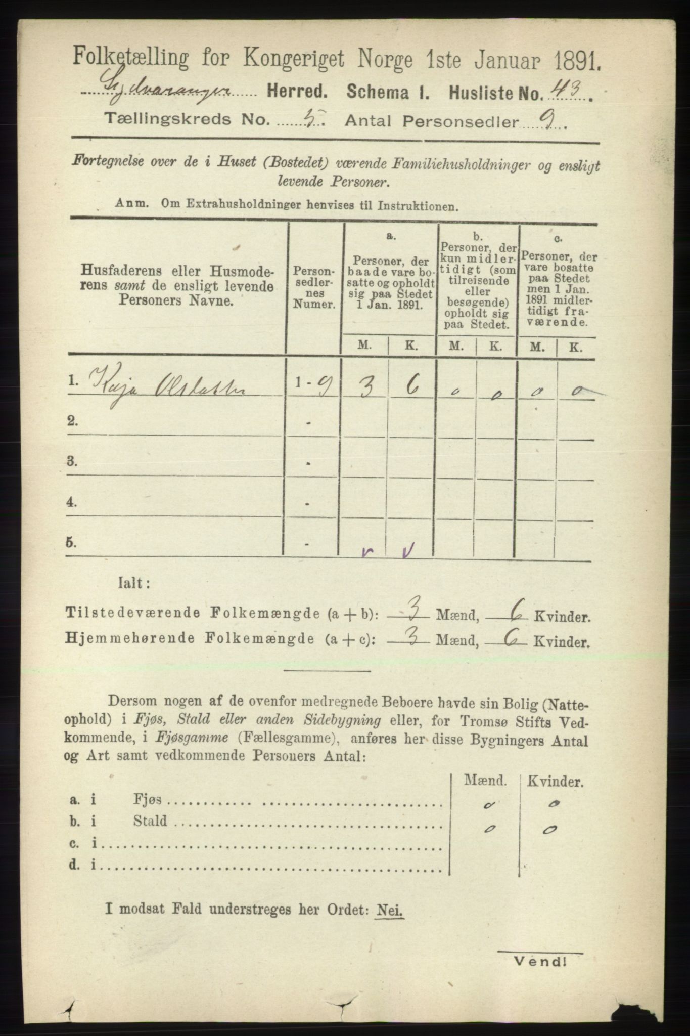 RA, 1891 census for 2030 Sør-Varanger, 1891, p. 1562