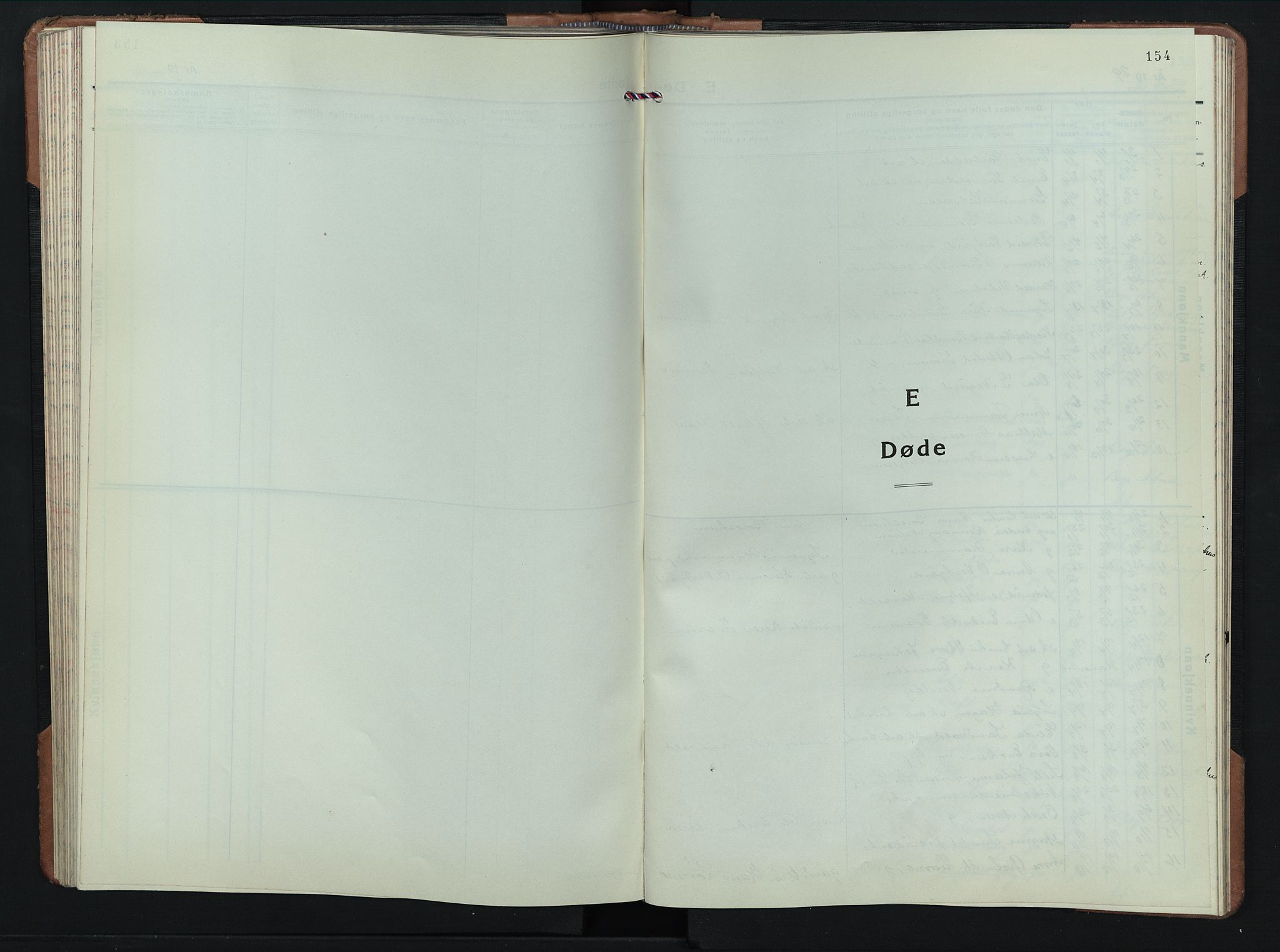 Stor-Elvdal prestekontor, SAH/PREST-052/H/Ha/Hab/L0010: Parish register (copy) no. 10, 1929-1955, p. 154