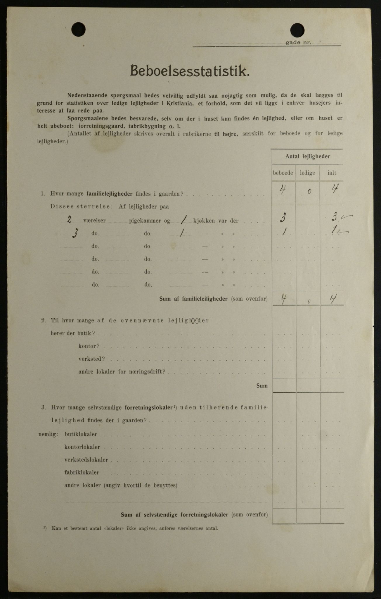 OBA, Municipal Census 1908 for Kristiania, 1908, p. 112677