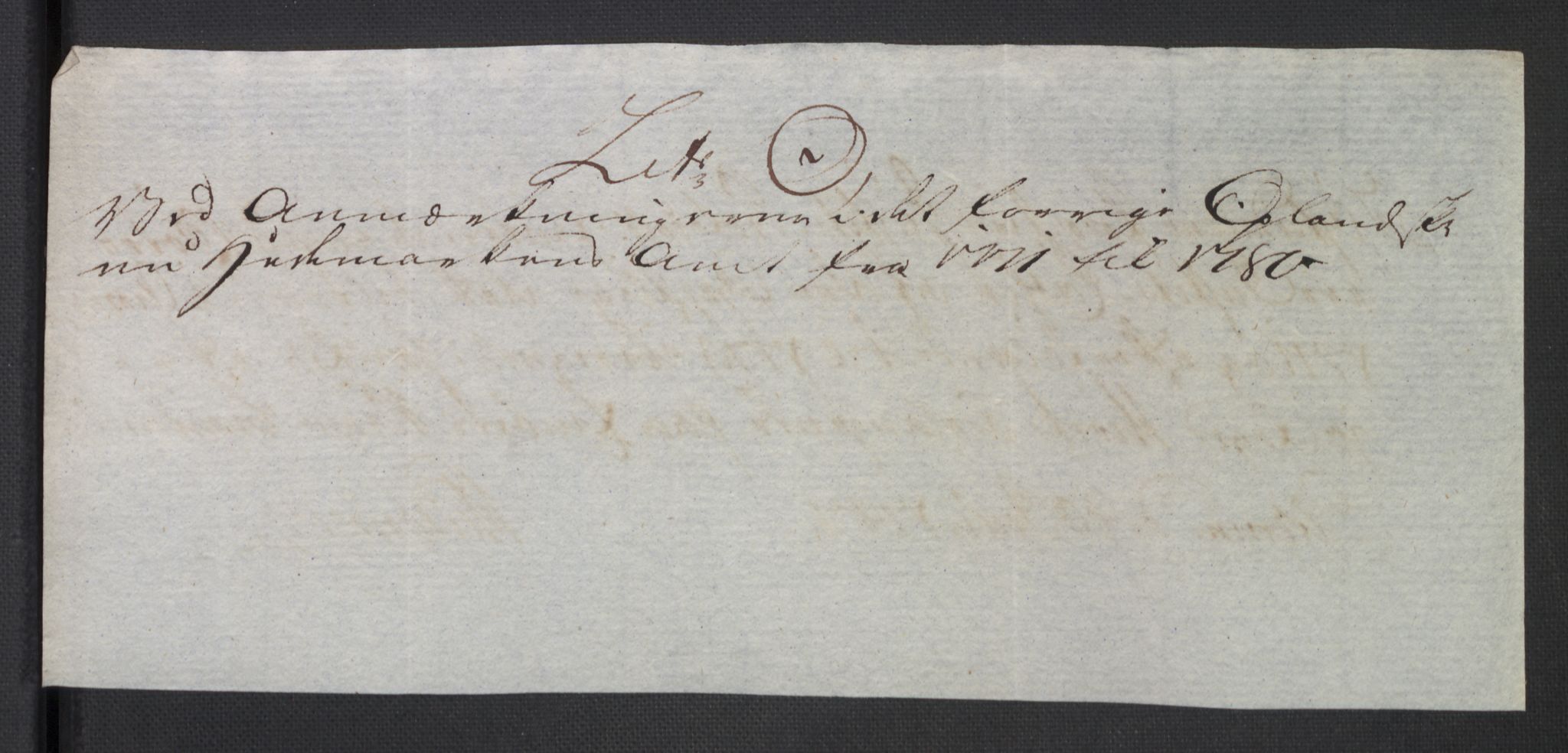 Rentekammeret inntil 1814, Reviderte regnskaper, Mindre regnskaper, AV/RA-EA-4068/Rb/L0014: Opplands amt, 1771-1779, p. 623