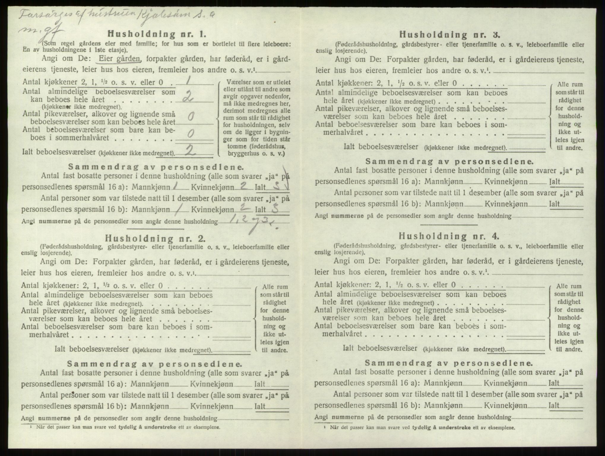 SAO, 1920 census for Hvaler, 1920, p. 987