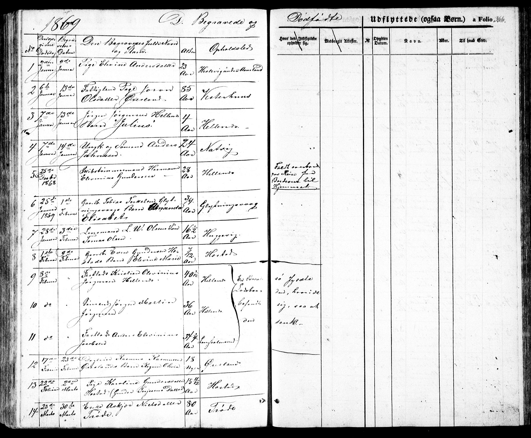Høvåg sokneprestkontor, SAK/1111-0025/F/Fb/L0002: Parish register (copy) no. B 2, 1847-1869, p. 366