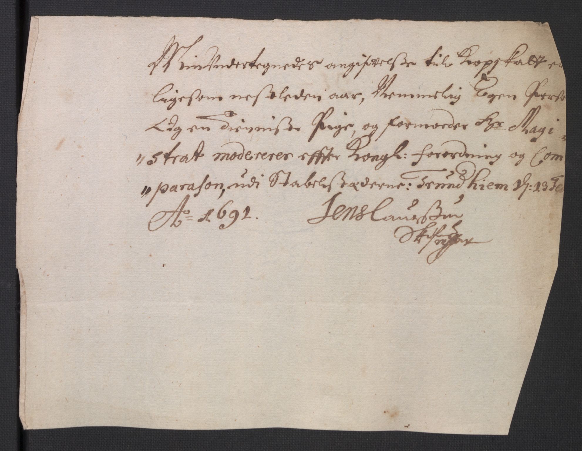 Rentekammeret inntil 1814, Reviderte regnskaper, Byregnskaper, AV/RA-EA-4066/R/Rs/L0506: [S2] Kontribusjonsregnskap, 1691-1692, p. 53