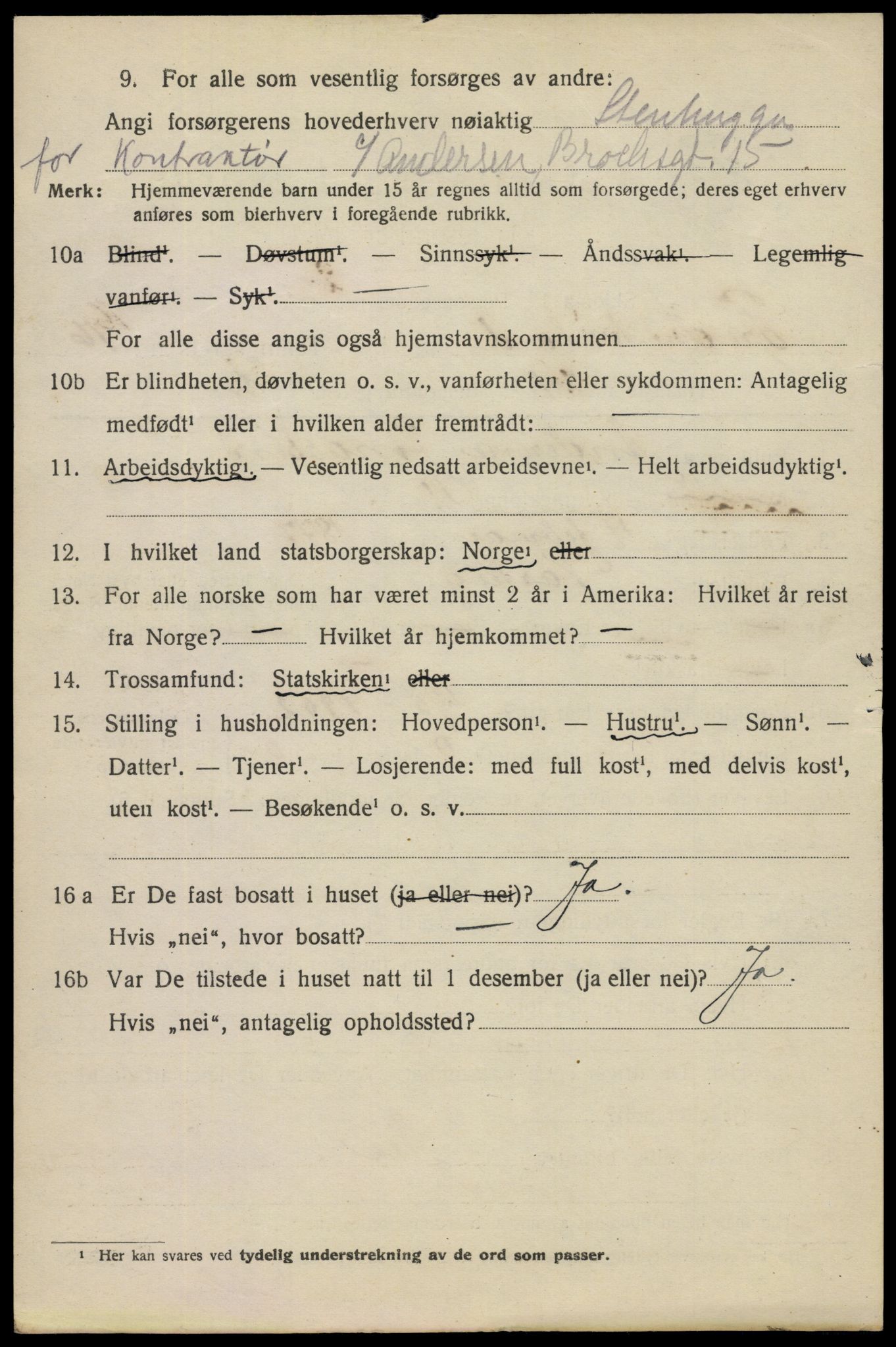 SAO, 1920 census for Fredrikstad, 1920, p. 37468
