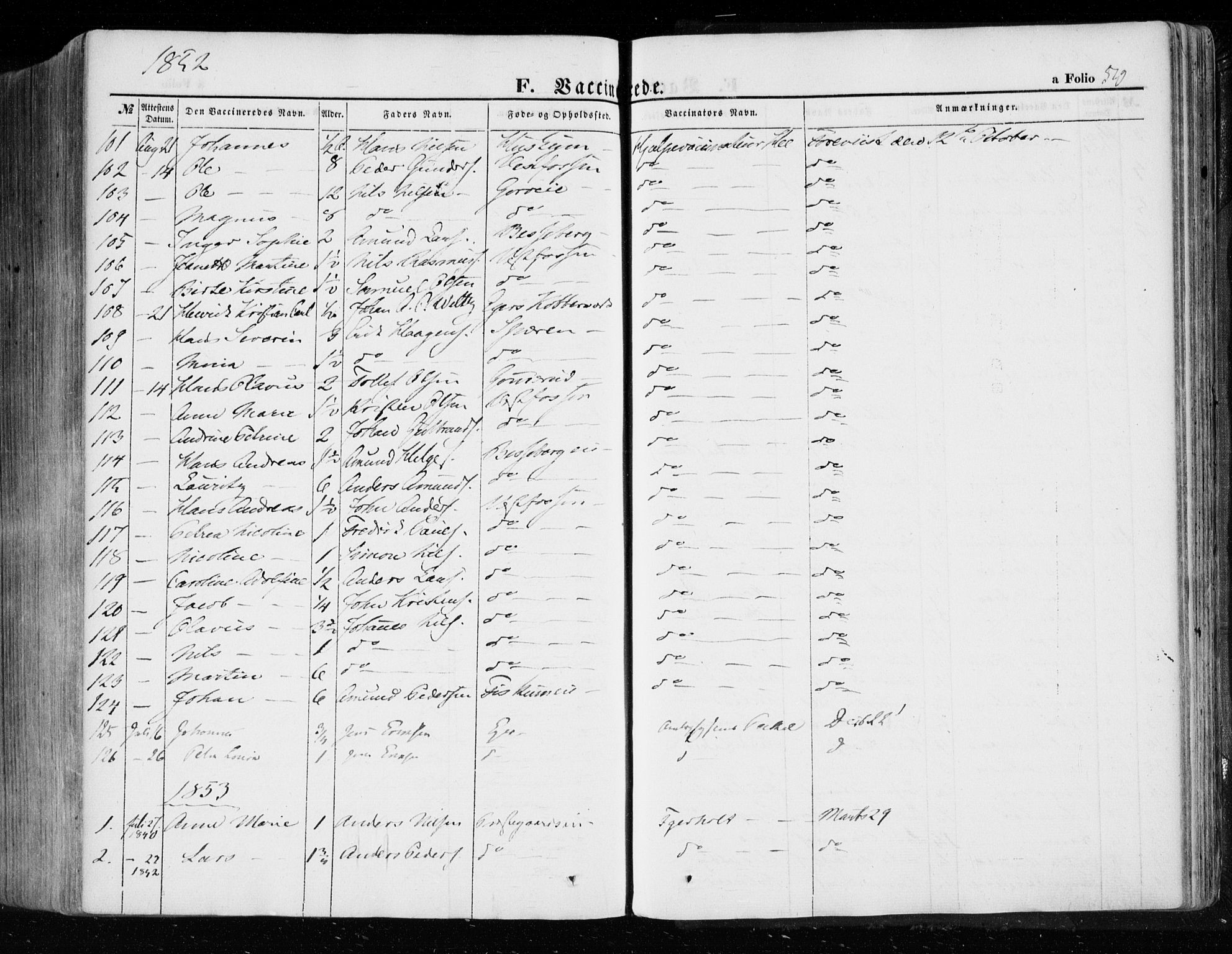 Eiker kirkebøker, SAKO/A-4/F/Fa/L0014: Parish register (official) no. I 14, 1846-1854, p. 519