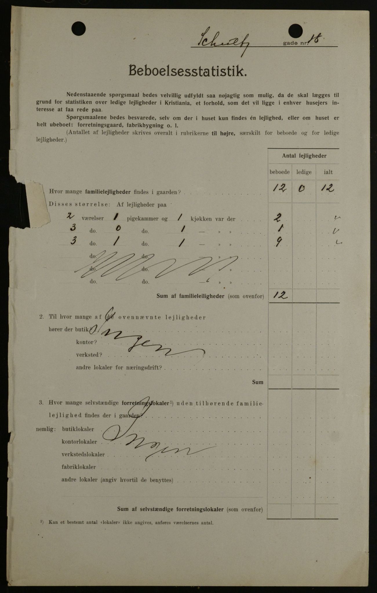 OBA, Municipal Census 1908 for Kristiania, 1908, p. 81760