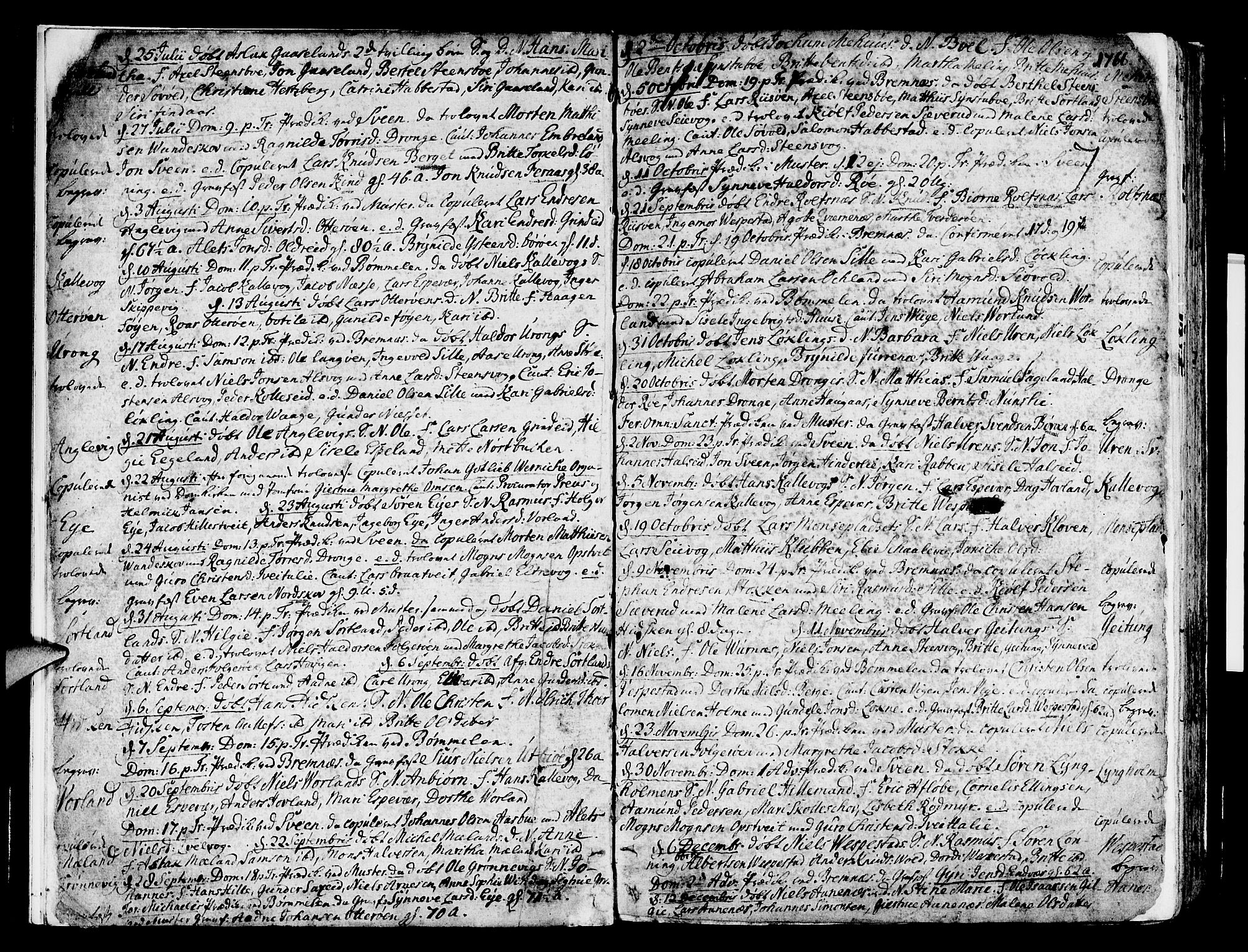 Finnås sokneprestembete, SAB/A-99925/H/Ha/Haa/Haaa/L0003: Parish register (official) no. A 3, 1765-1803, p. 7