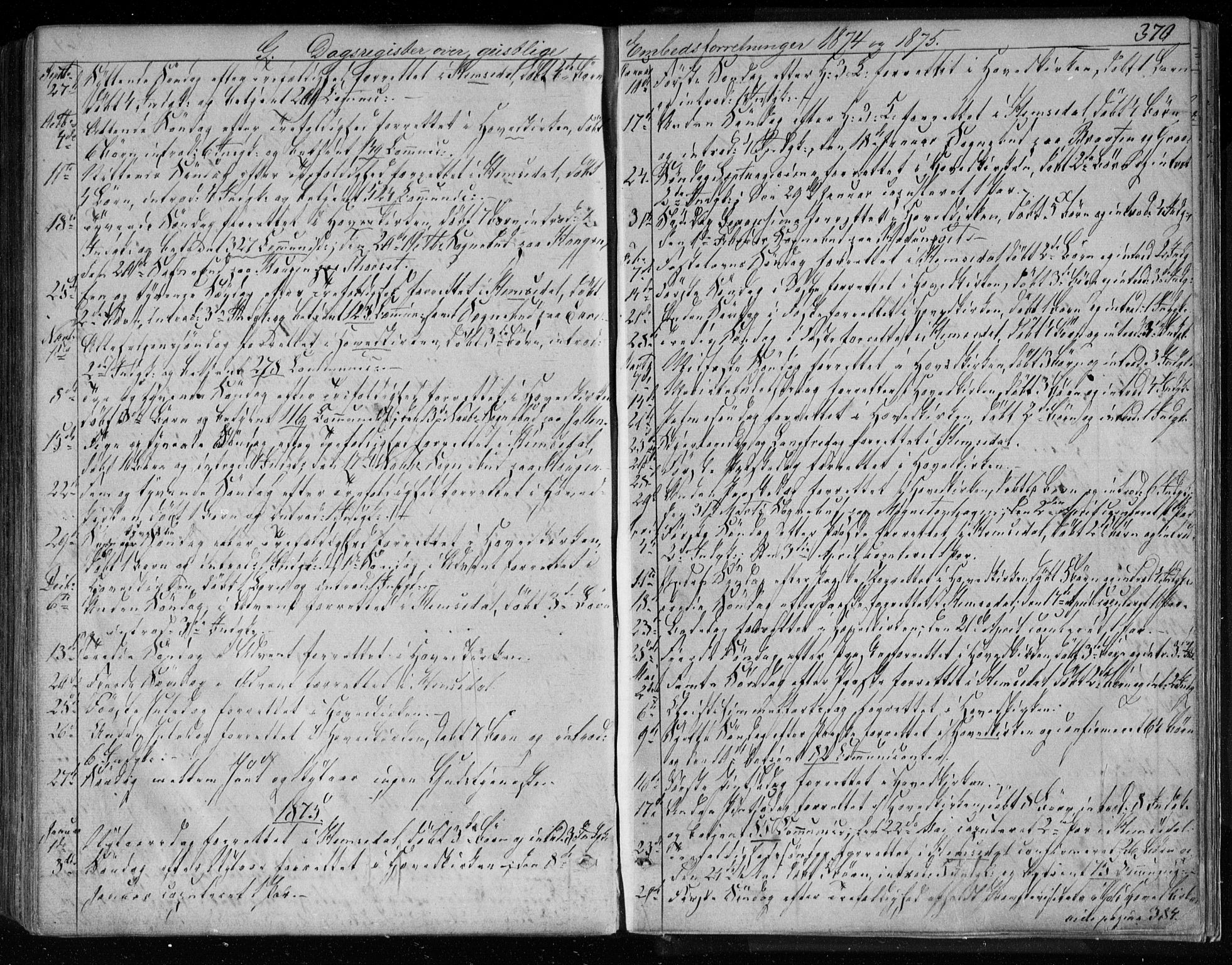 Gol kirkebøker, AV/SAKO-A-226/F/Fa/L0003: Parish register (official) no. I 3, 1863-1875, p. 370