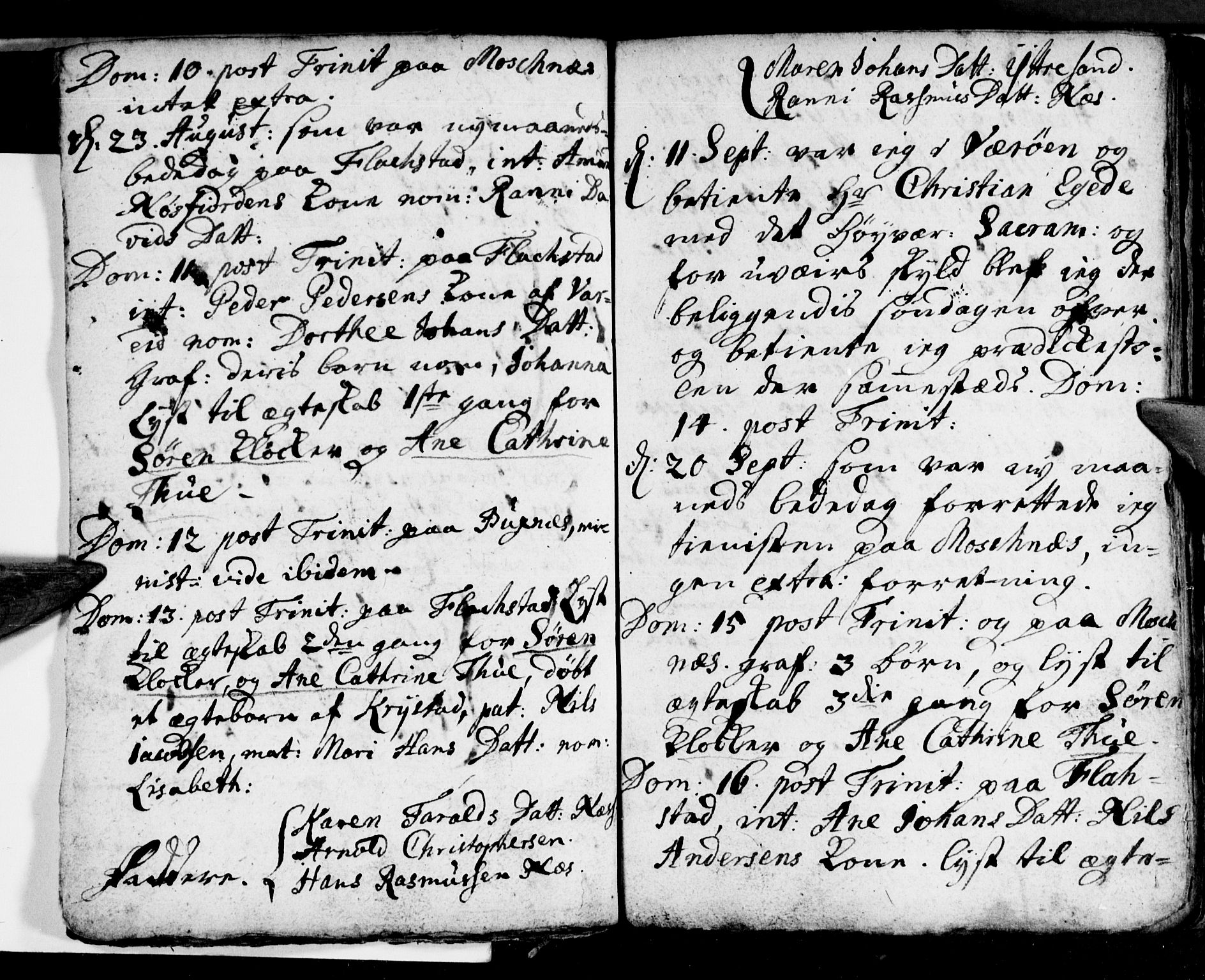 Ministerialprotokoller, klokkerbøker og fødselsregistre - Nordland, AV/SAT-A-1459/881/L1162: Curate's parish register no. 881B01, 1704-1748