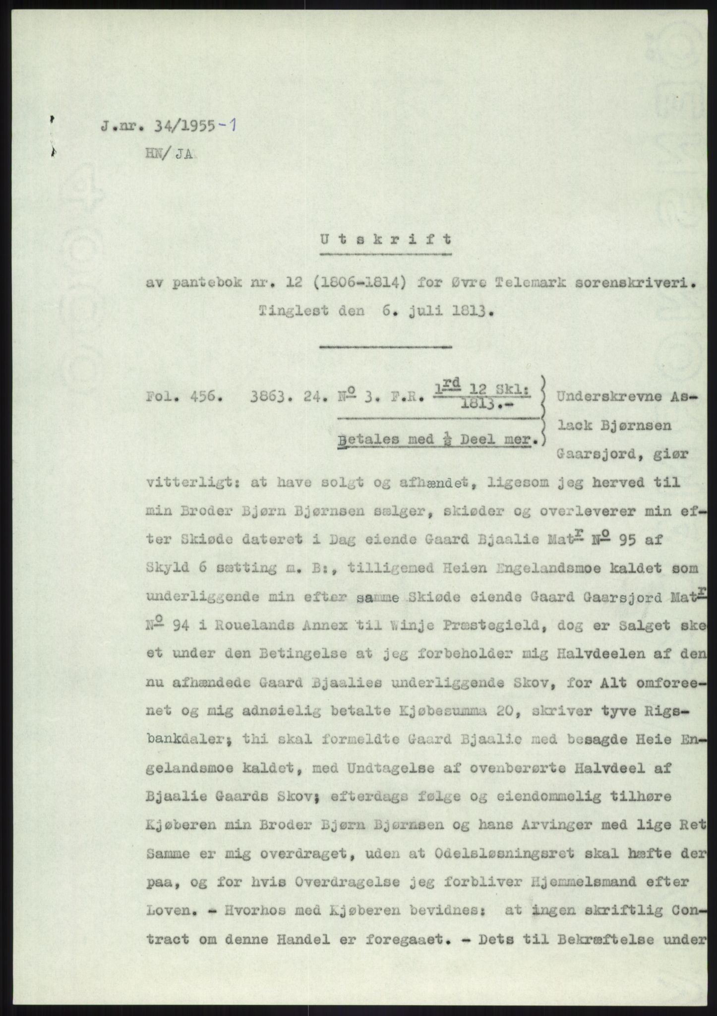 Statsarkivet i Kongsberg, SAKO/A-0001, 1954-1955, p. 330