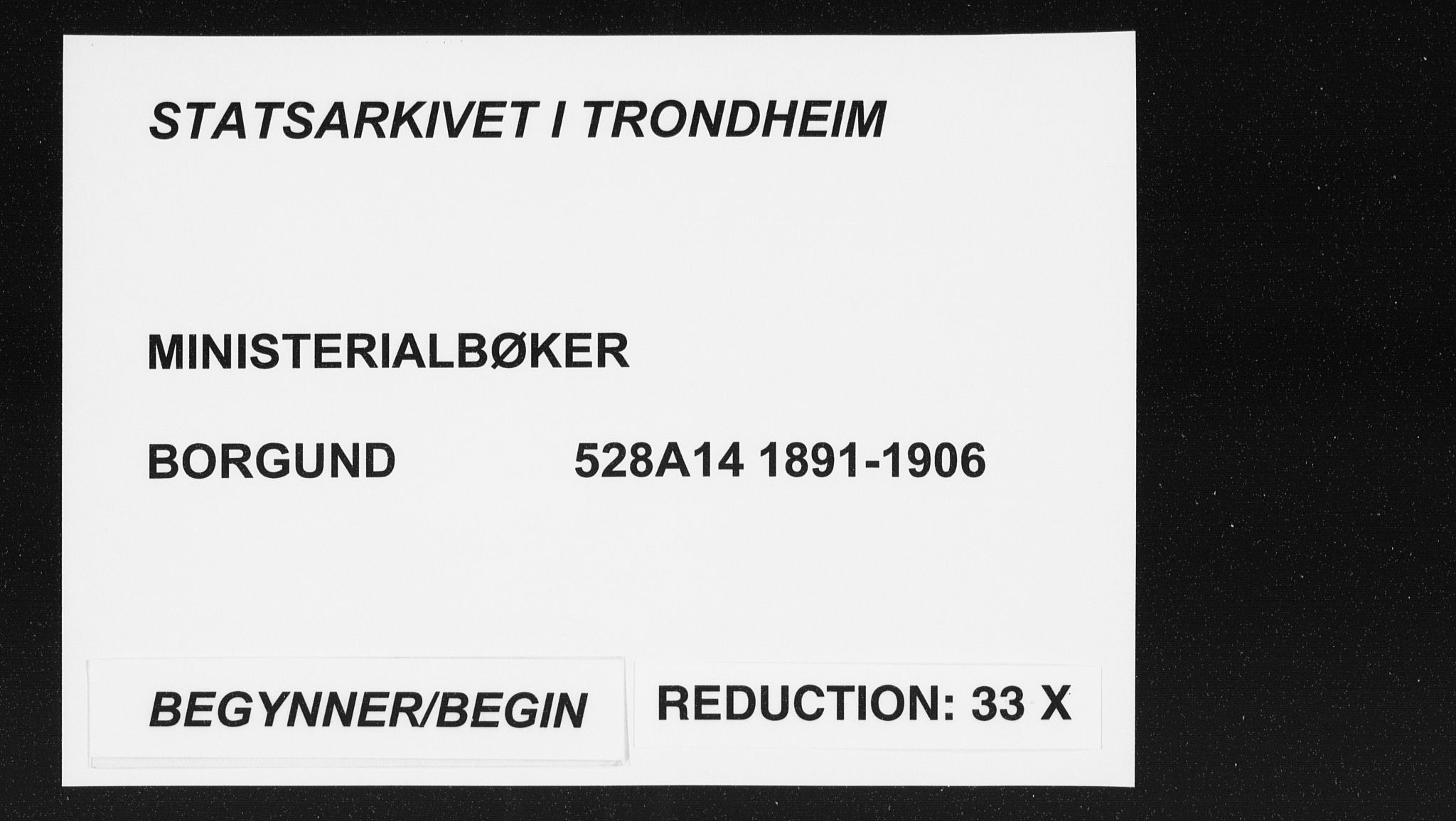 Ministerialprotokoller, klokkerbøker og fødselsregistre - Møre og Romsdal, SAT/A-1454/528/L0405: Parish register (official) no. 528A14, 1891-1906