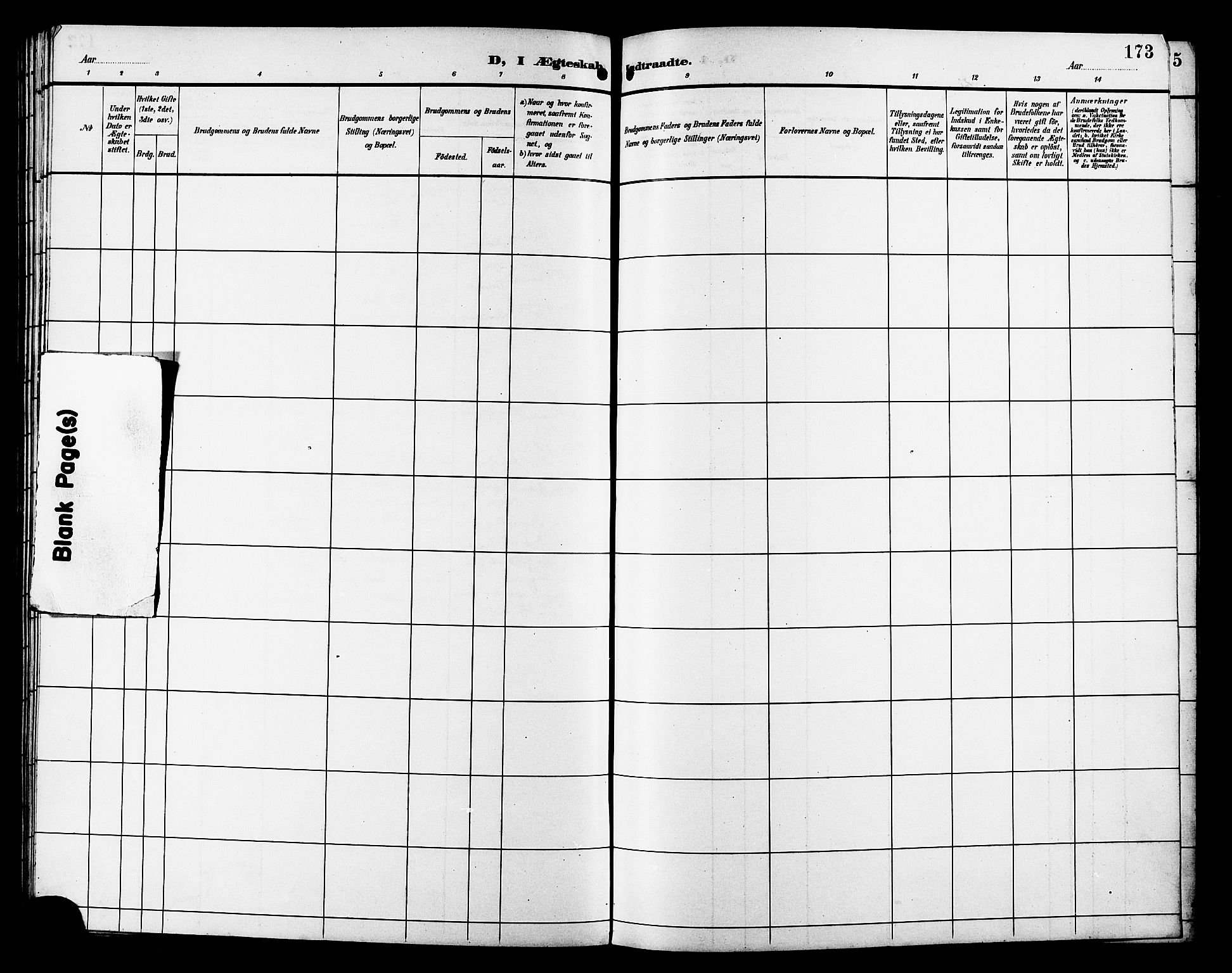 Skjervøy sokneprestkontor, AV/SATØ-S-1300/H/Ha/Hab/L0021klokker: Parish register (copy) no. 21, 1893-1910, p. 173