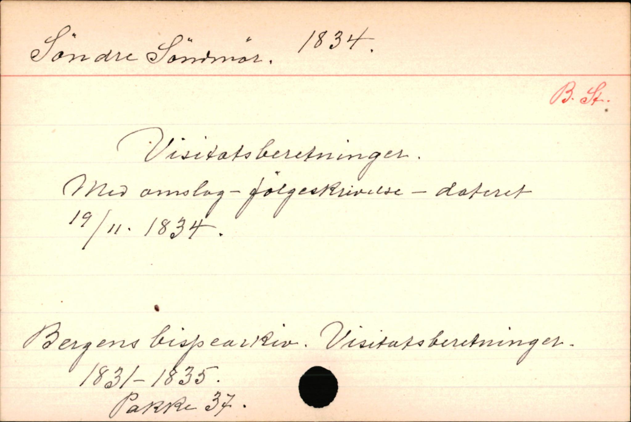 Haugen, Johannes - lærer, AV/SAB-SAB/PA-0036/01/L0001: Om klokkere og lærere, 1521-1904, p. 10309