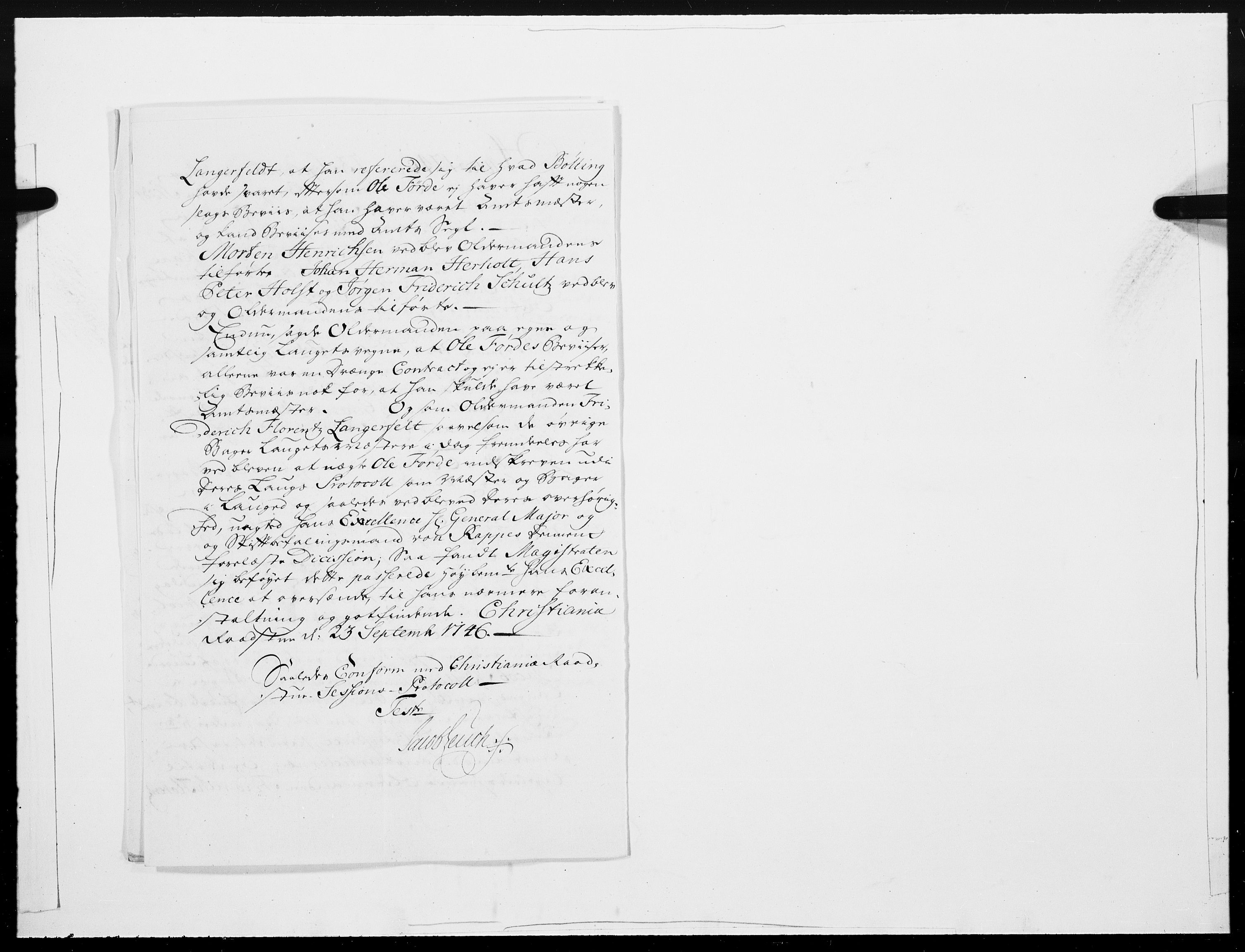 Danske Kanselli 1572-1799, AV/RA-EA-3023/F/Fc/Fcc/Fcca/L0145: Norske innlegg 1572-1799, 1746, p. 280