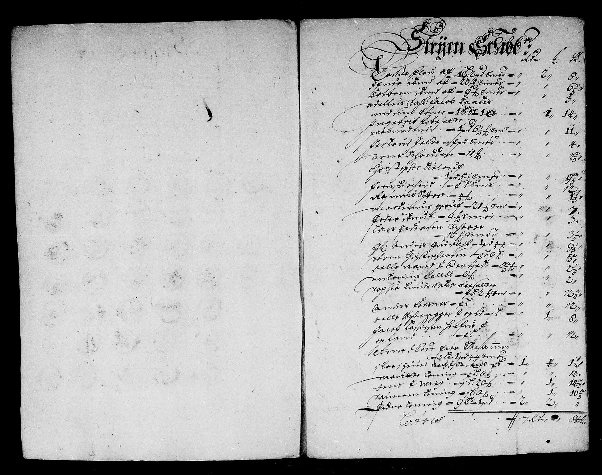 Rentekammeret inntil 1814, Reviderte regnskaper, Stiftamtstueregnskaper, Bergen stiftamt, AV/RA-EA-6043/R/Rc/L0077: Bergen stiftamt, 1685