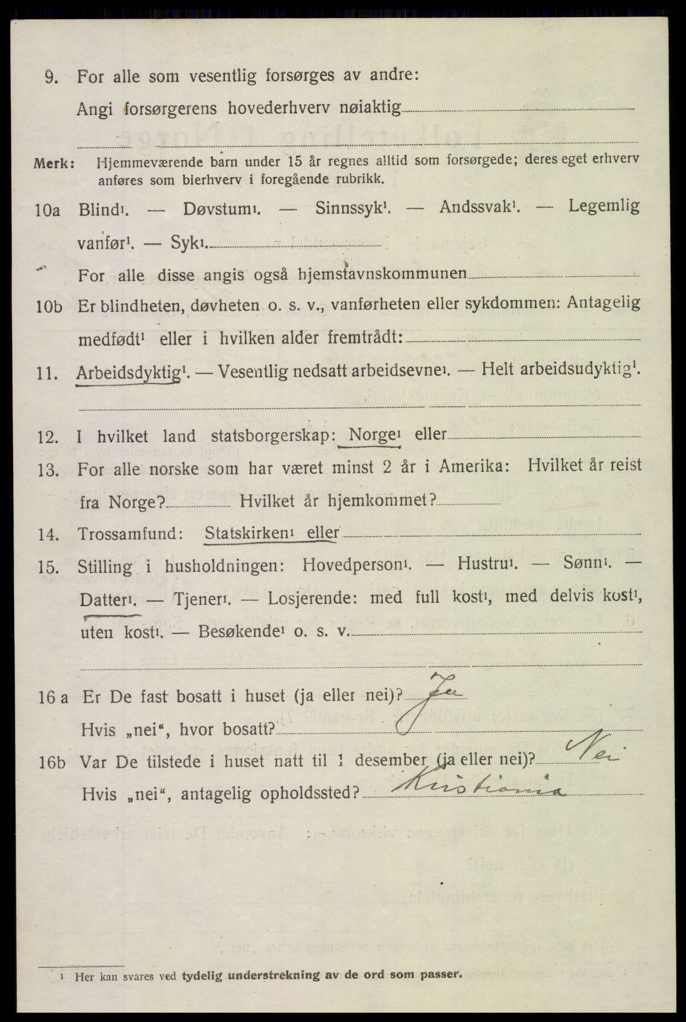 SAH, 1920 census for Sør-Aurdal, 1920, p. 2816
