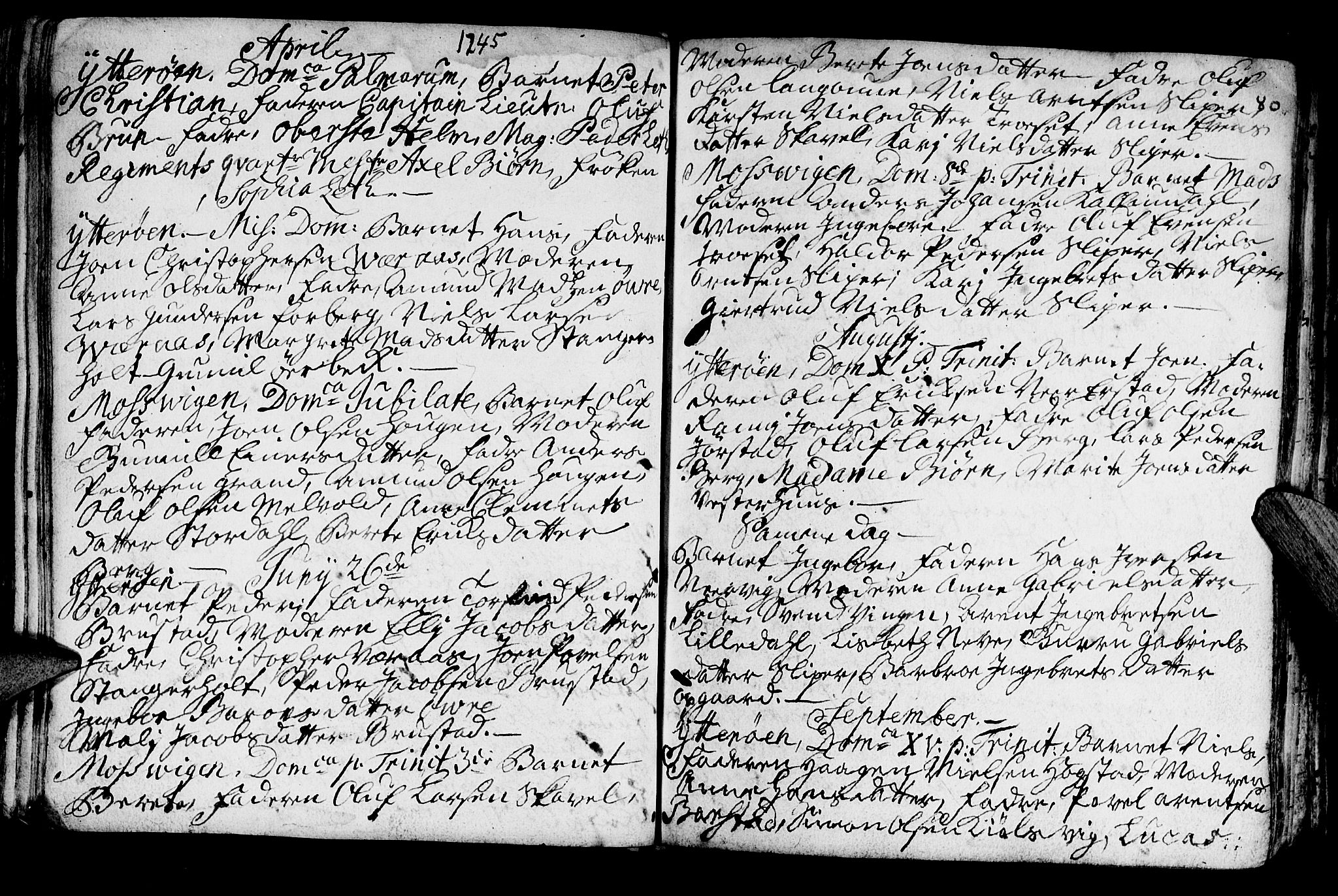 Ministerialprotokoller, klokkerbøker og fødselsregistre - Nord-Trøndelag, SAT/A-1458/722/L0215: Parish register (official) no. 722A02, 1718-1755, p. 80