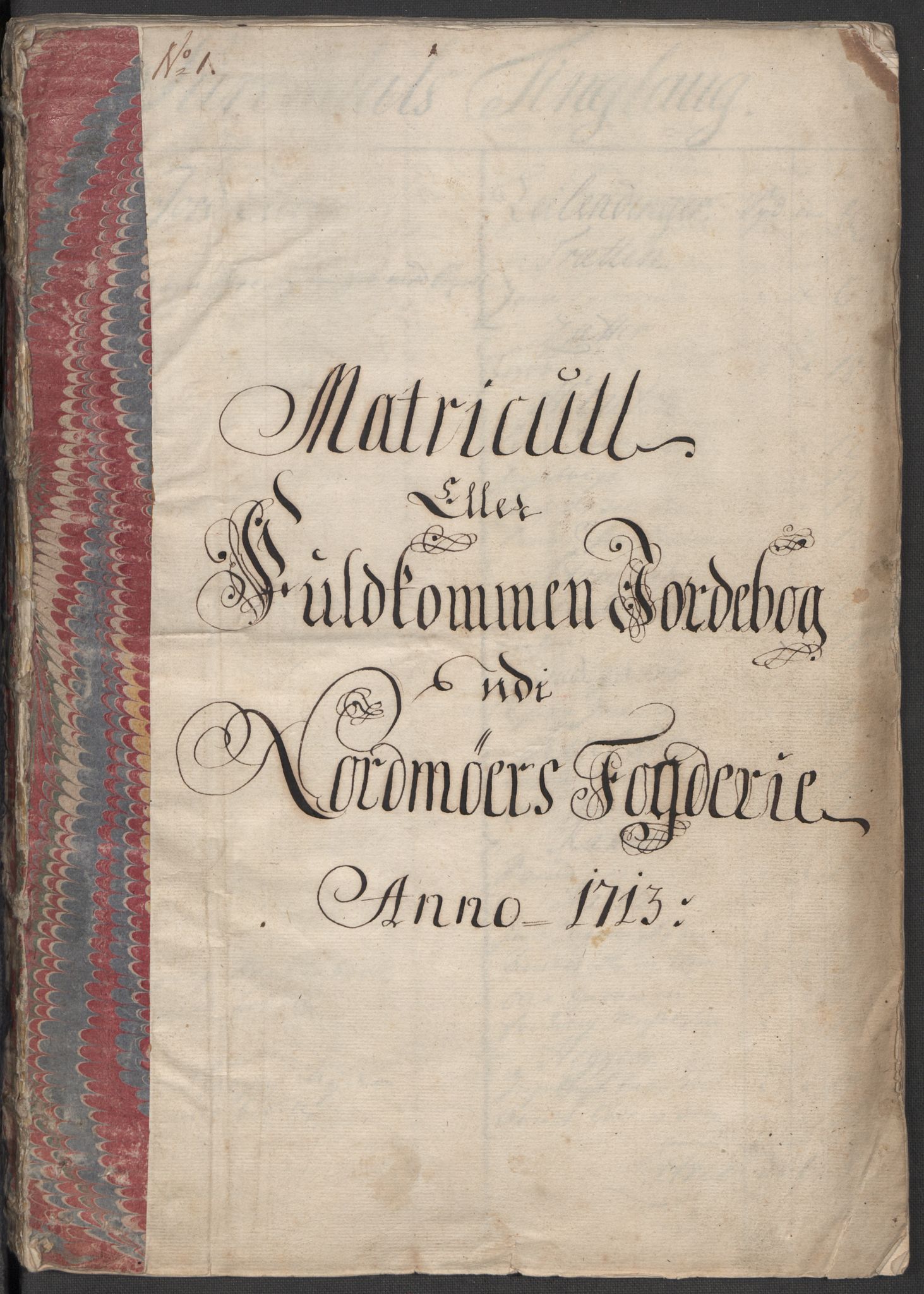 Rentekammeret inntil 1814, Reviderte regnskaper, Fogderegnskap, RA/EA-4092/R56/L3747: Fogderegnskap Nordmøre, 1713, p. 22