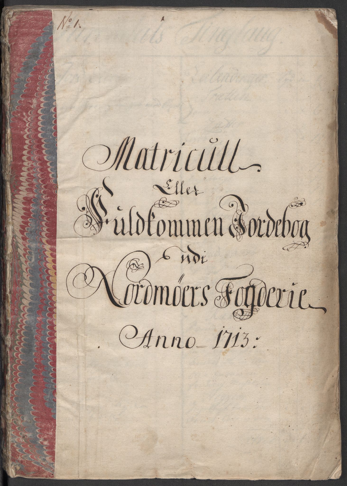 Rentekammeret inntil 1814, Reviderte regnskaper, Fogderegnskap, AV/RA-EA-4092/R56/L3747: Fogderegnskap Nordmøre, 1713, p. 22