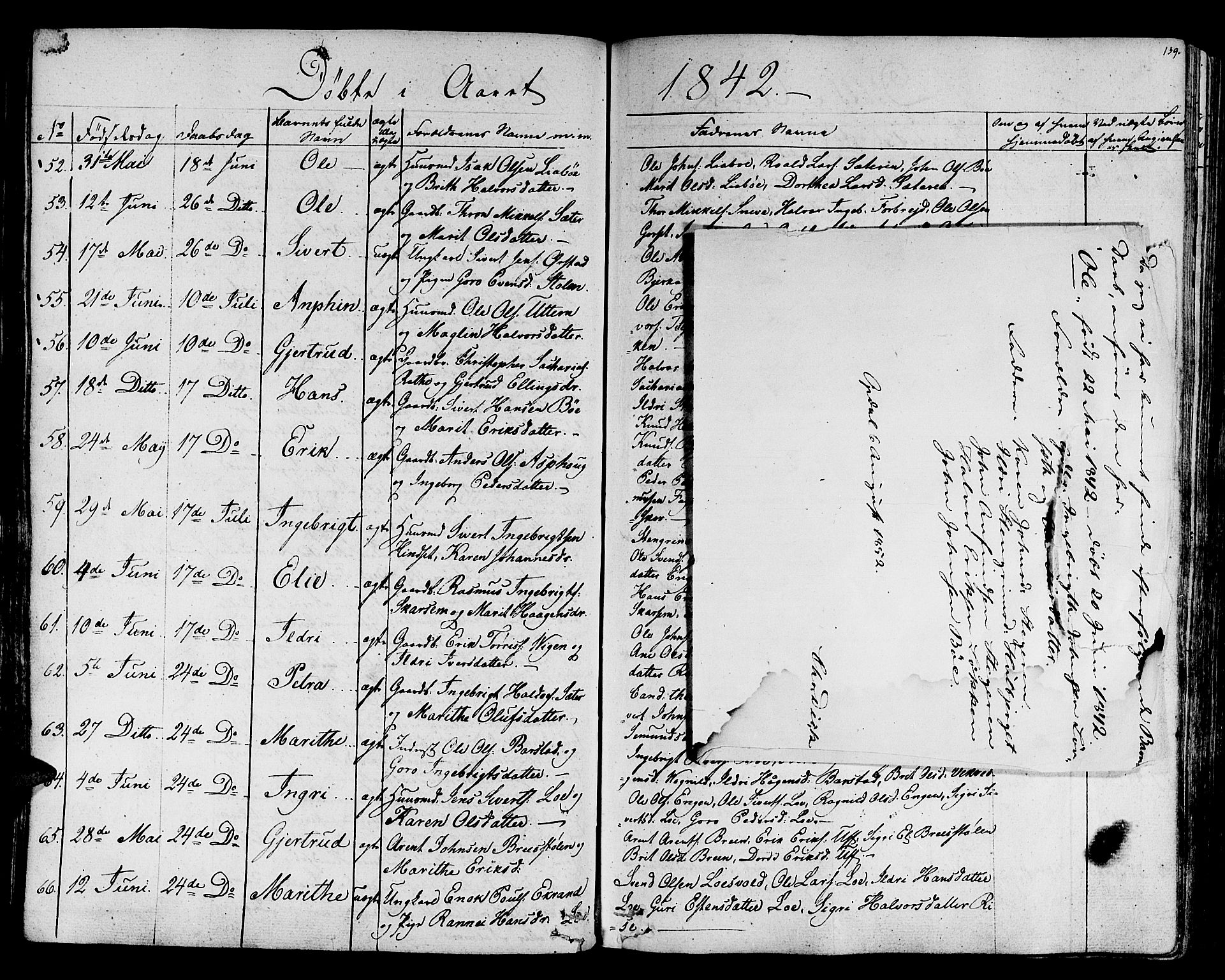 Ministerialprotokoller, klokkerbøker og fødselsregistre - Sør-Trøndelag, SAT/A-1456/678/L0897: Parish register (official) no. 678A06-07, 1821-1847, p. 139