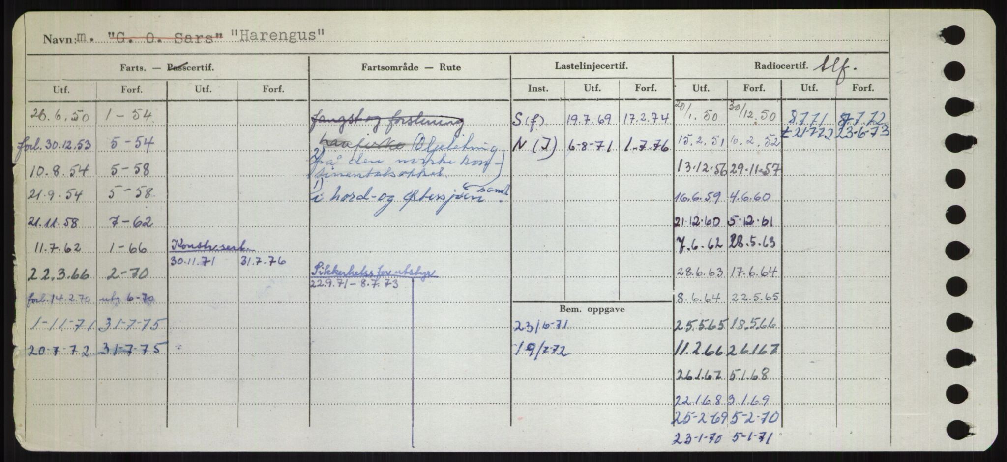 Sjøfartsdirektoratet med forløpere, Skipsmålingen, RA/S-1627/H/Hd/L0014: Fartøy, H-Havl, p. 328