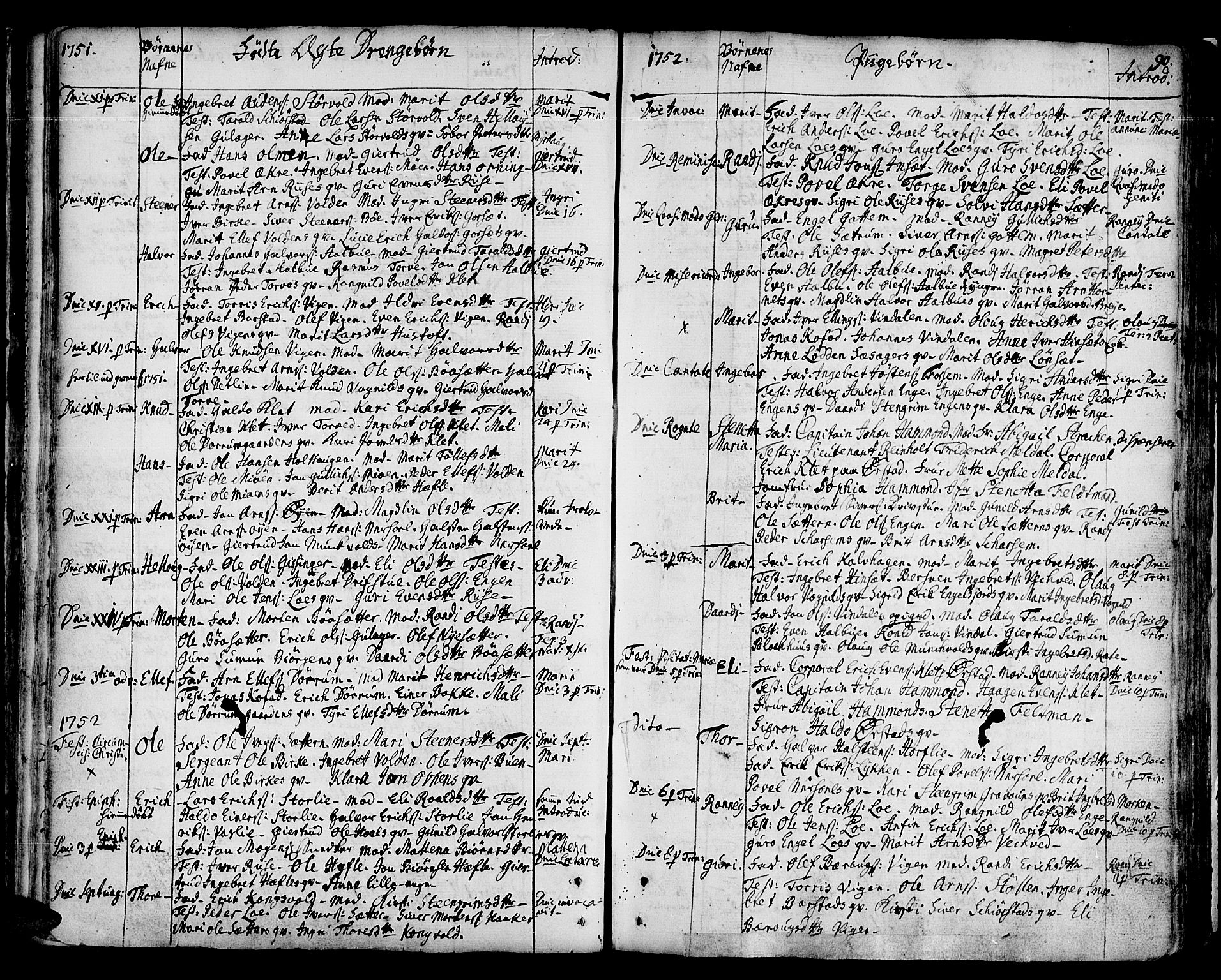 Ministerialprotokoller, klokkerbøker og fødselsregistre - Sør-Trøndelag, SAT/A-1456/678/L0891: Parish register (official) no. 678A01, 1739-1780, p. 90