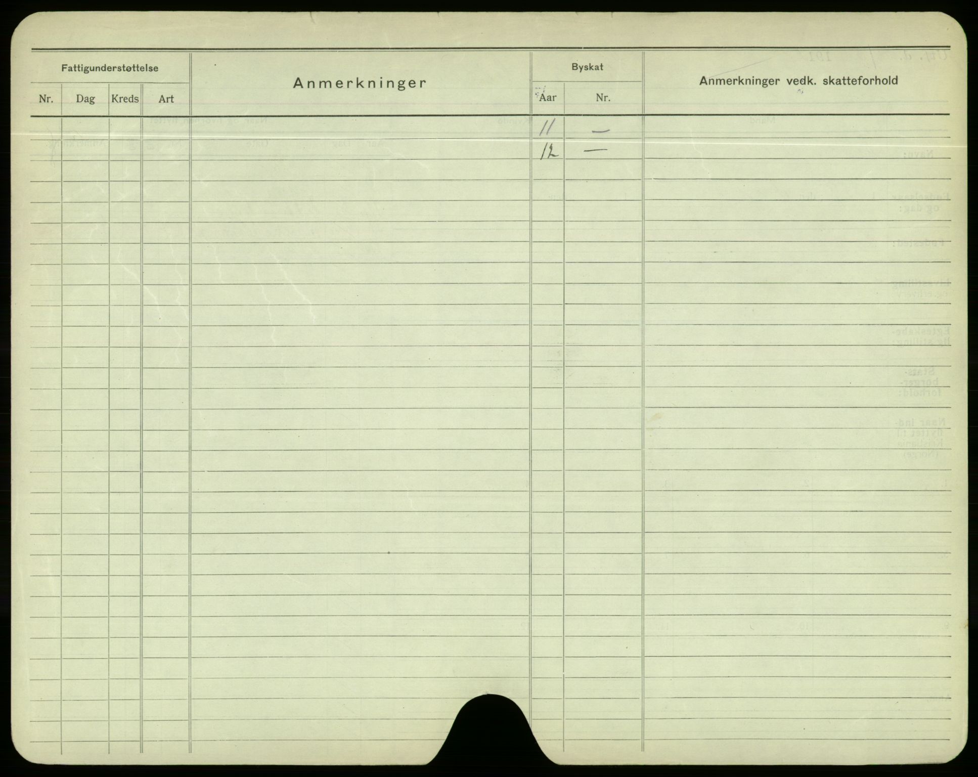 Oslo folkeregister, Registerkort, AV/SAO-A-11715/F/Fa/Fac/L0004: Menn, 1906-1914, p. 502b