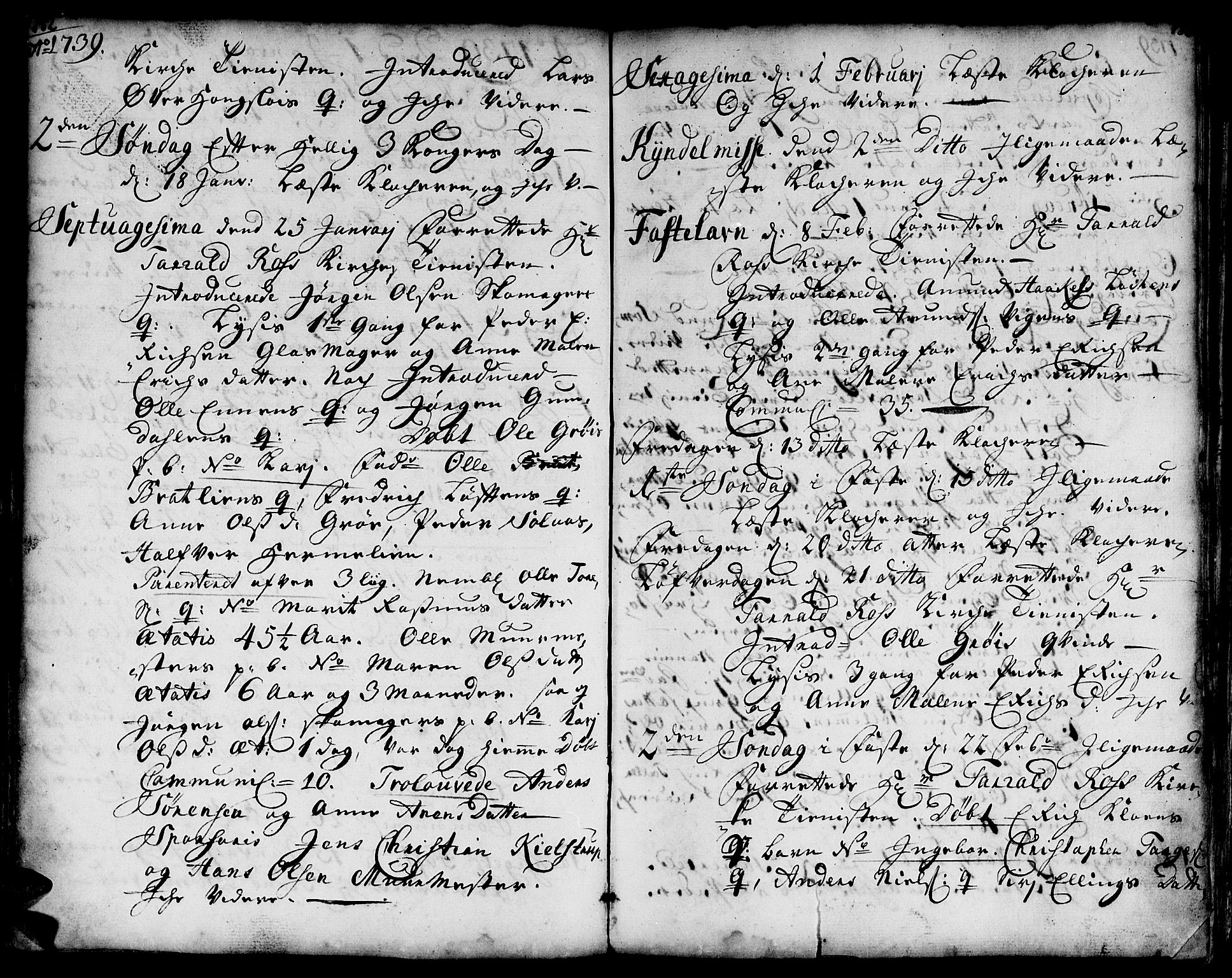 Ministerialprotokoller, klokkerbøker og fødselsregistre - Sør-Trøndelag, SAT/A-1456/671/L0839: Parish register (official) no. 671A01, 1730-1755, p. 182-183