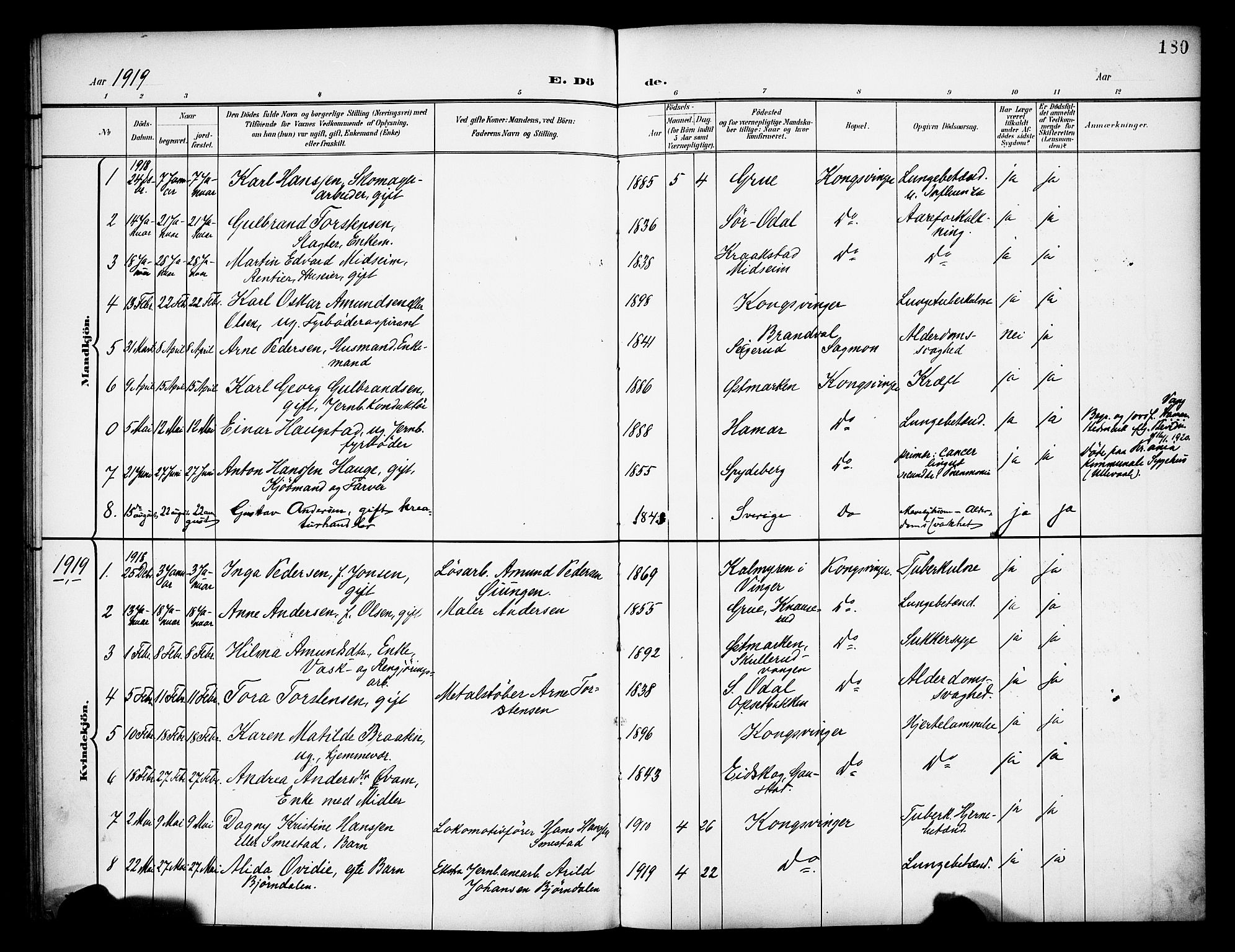 Vinger prestekontor, AV/SAH-PREST-024/H/Ha/Haa/L0016: Parish register (official) no. 16, 1898-1920, p. 180