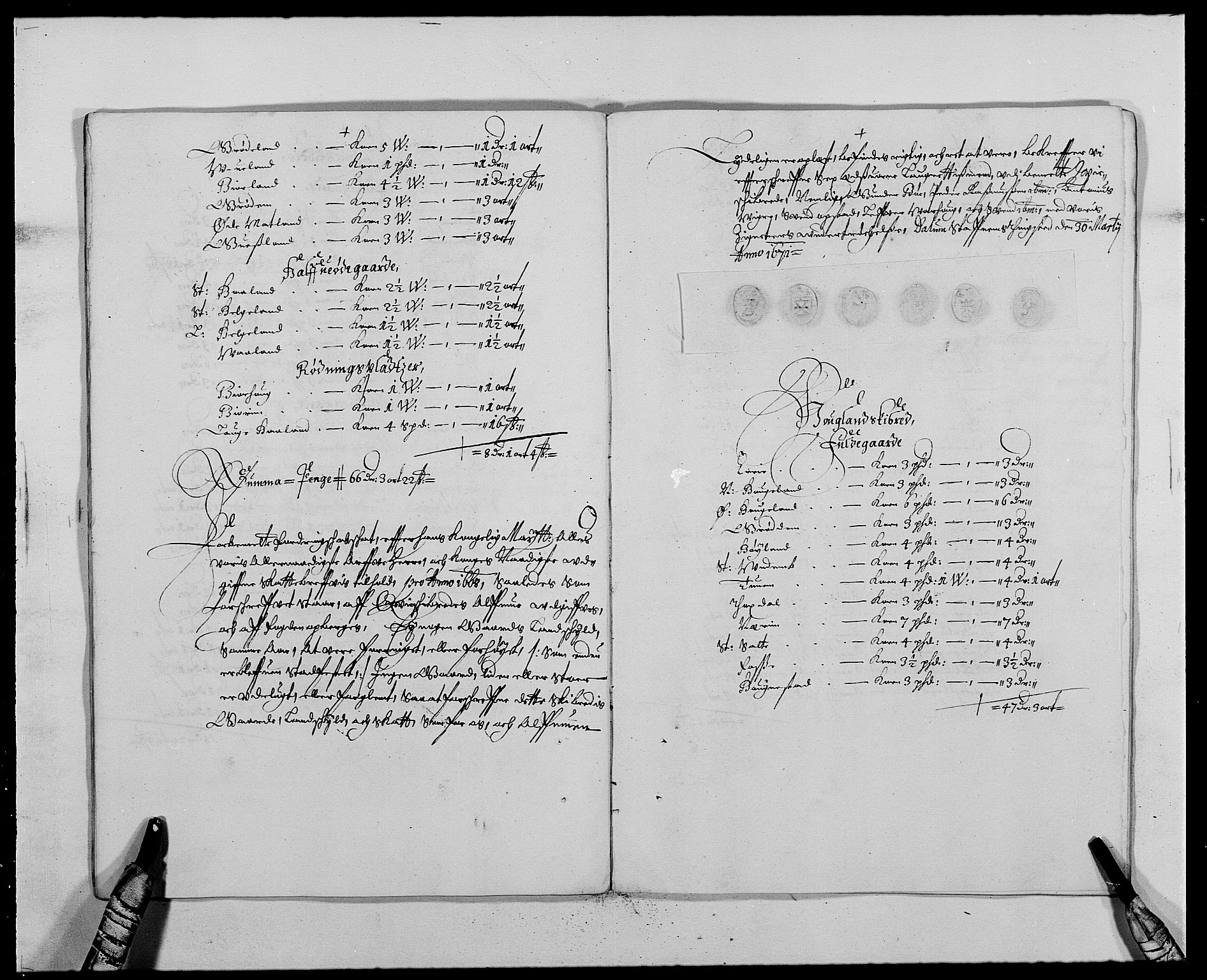 Rentekammeret inntil 1814, Reviderte regnskaper, Fogderegnskap, AV/RA-EA-4092/R46/L2711: Fogderegnskap Jæren og Dalane, 1668-1670, p. 96