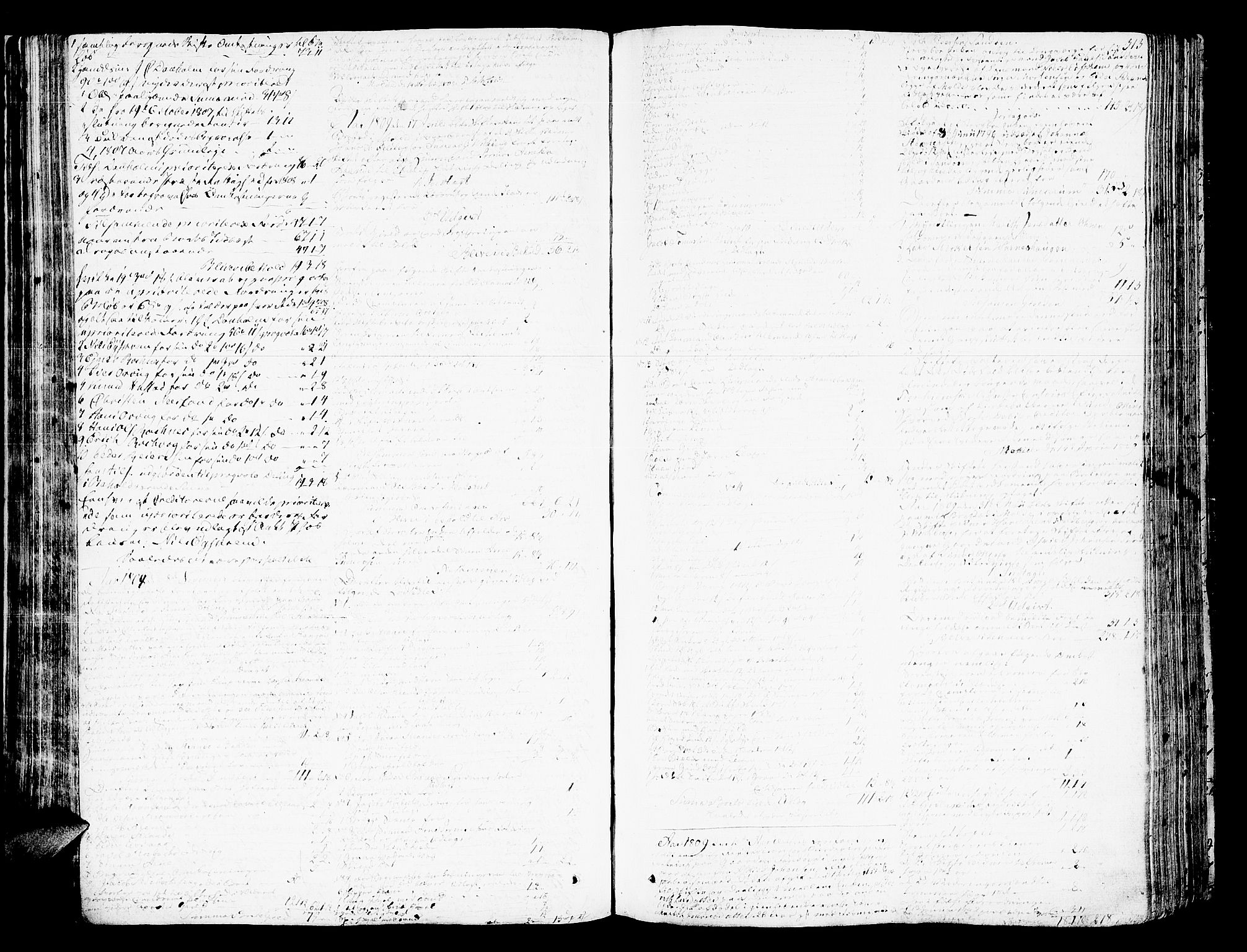 Romsdal sorenskriveri, SAT/A-4149/1/3/3A/L0013: Skifteprotokoll, 1802-1812, p. 312b-313a
