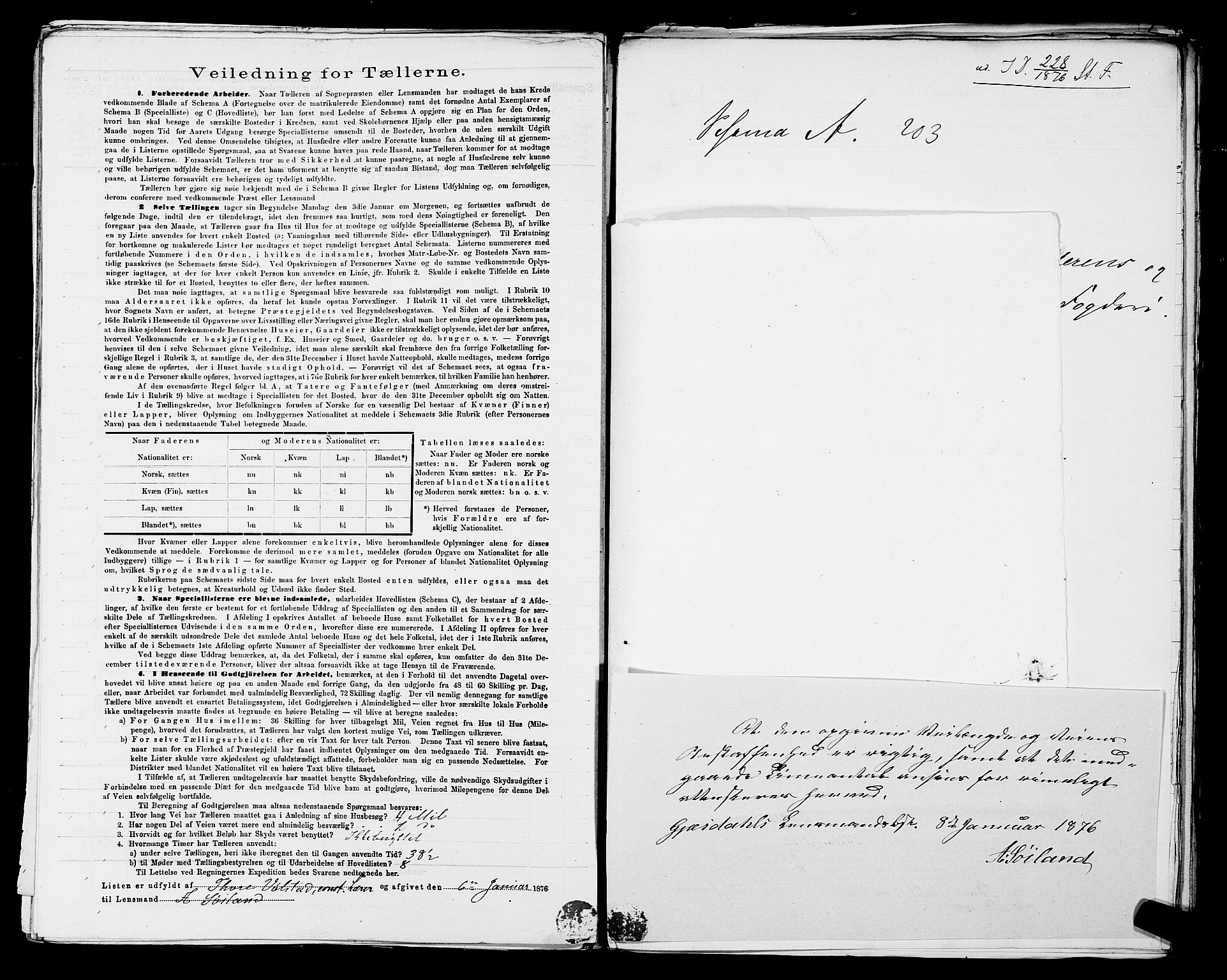 SAST, 1875 census for 1121P Lye, 1875, p. 52