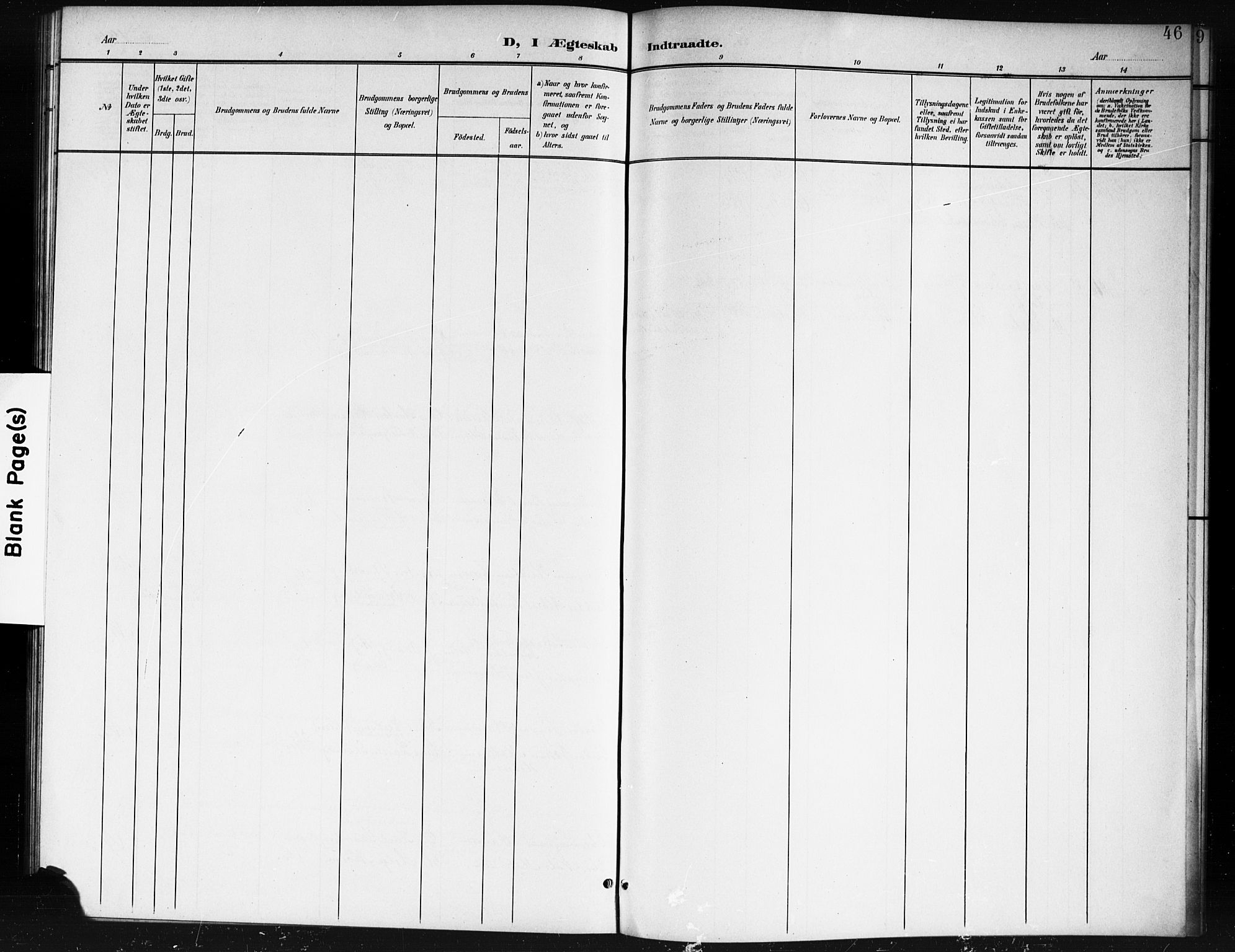 Spydeberg prestekontor Kirkebøker, AV/SAO-A-10924/G/Gc/L0001: Parish register (copy) no. III 1, 1901-1917, p. 46