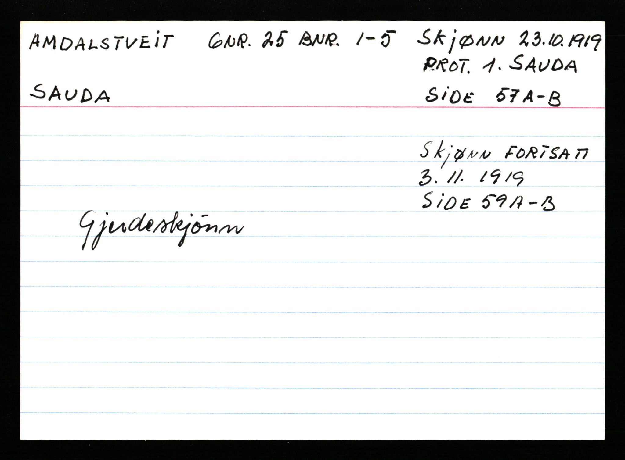 Statsarkivet i Stavanger, AV/SAST-A-101971/03/Y/Ym/L0001: Åstedskort sortert etter gårdsnavn: Abeland - Arnøen store, 1600-1950, p. 520