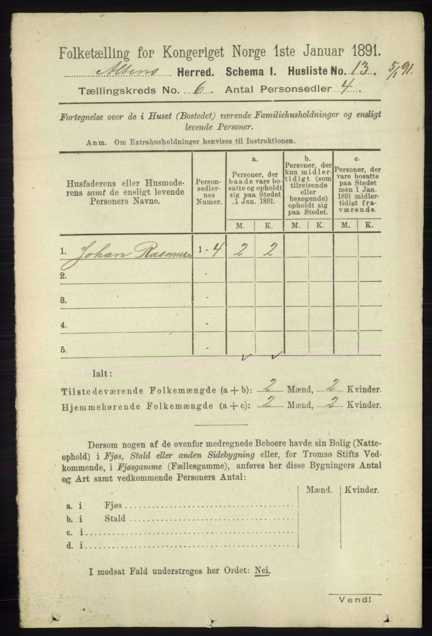 RA, 1891 census for 2012 Alta, 1891, p. 1824