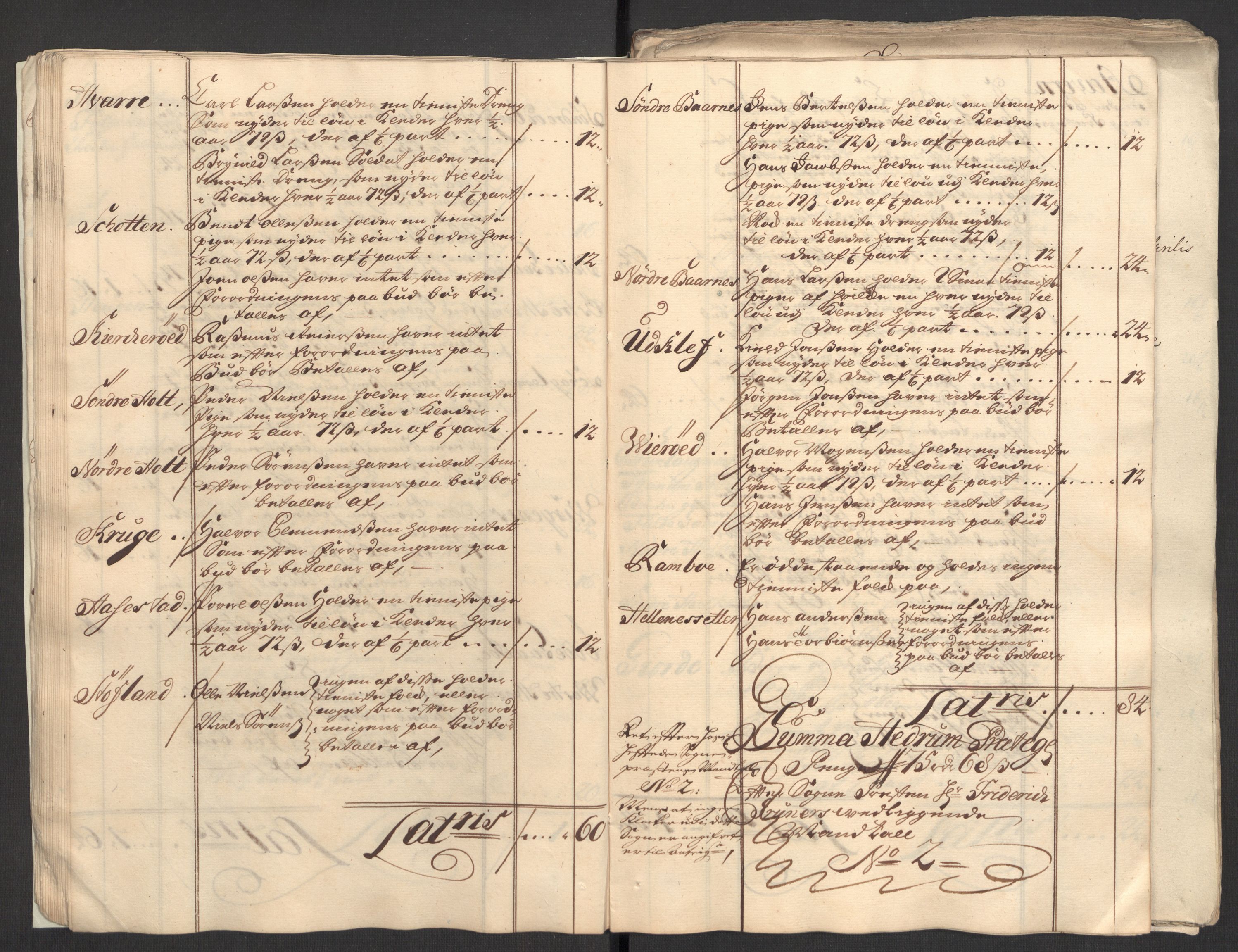 Rentekammeret inntil 1814, Reviderte regnskaper, Fogderegnskap, AV/RA-EA-4092/R33/L1982: Fogderegnskap Larvik grevskap, 1711, p. 23