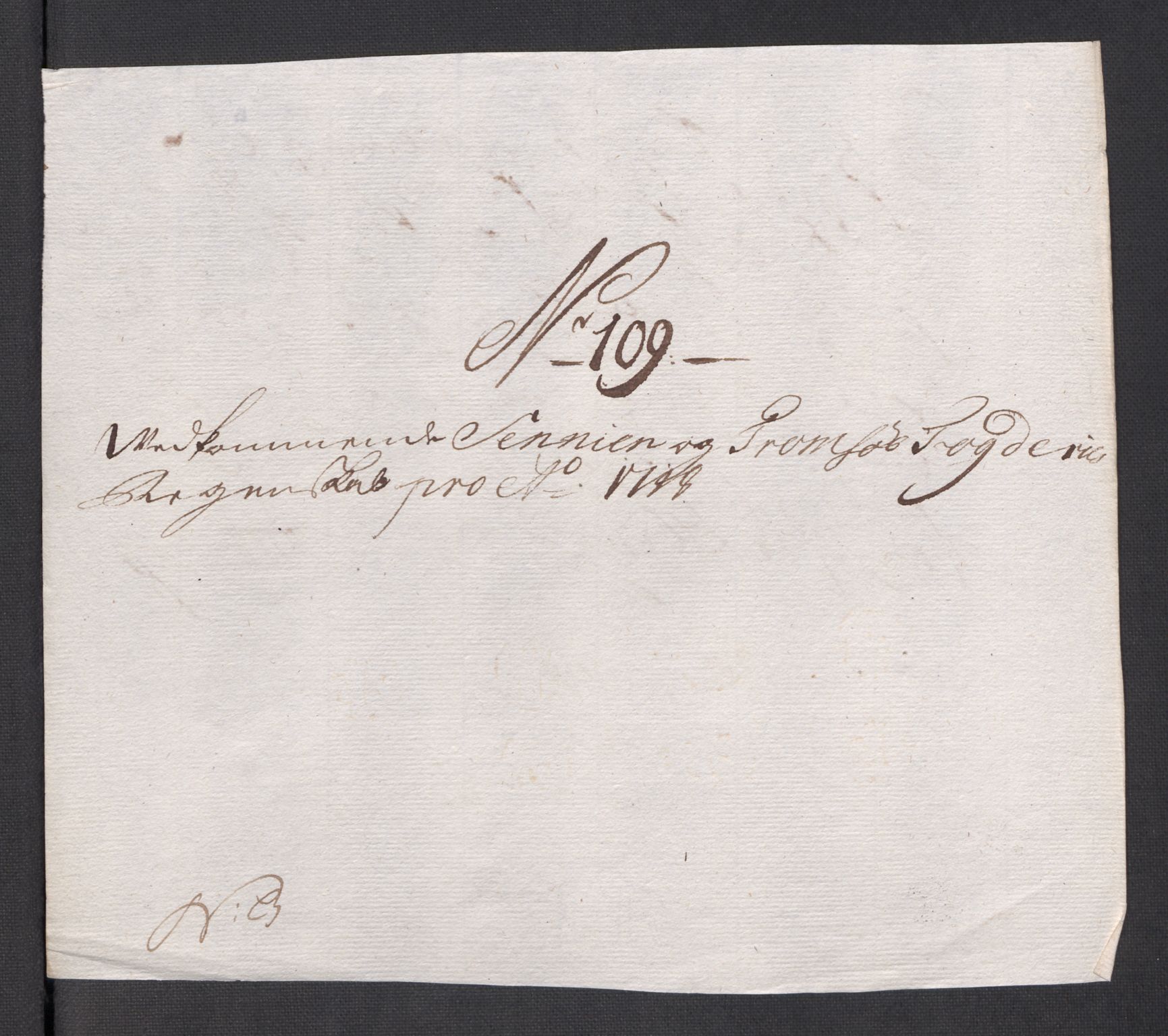 Rentekammeret inntil 1814, Reviderte regnskaper, Fogderegnskap, AV/RA-EA-4092/R68/L4764: Fogderegnskap Senja og Troms, 1718, p. 442