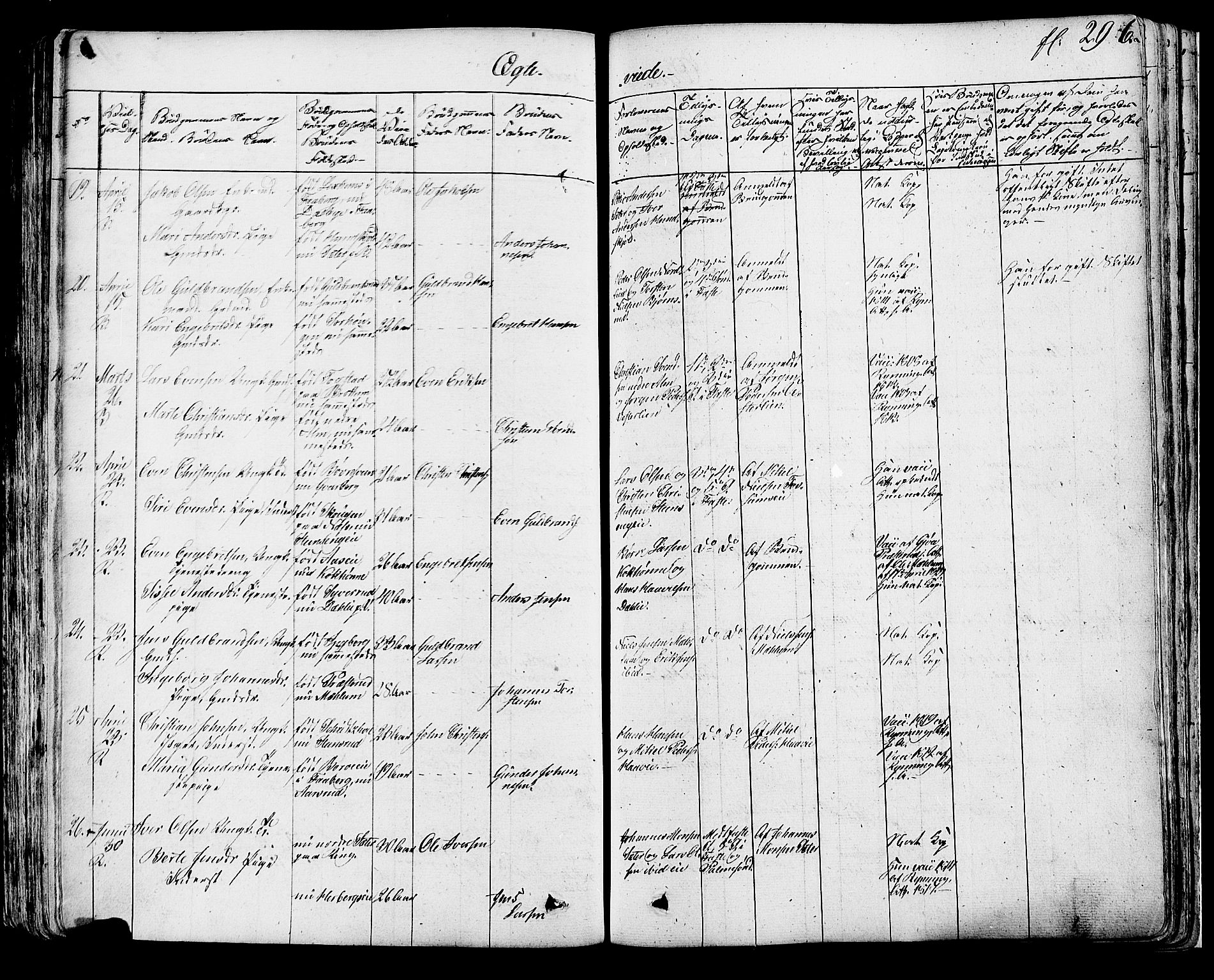 Ringsaker prestekontor, AV/SAH-PREST-014/K/Ka/L0007: Parish register (official) no. 7A, 1826-1837, p. 296