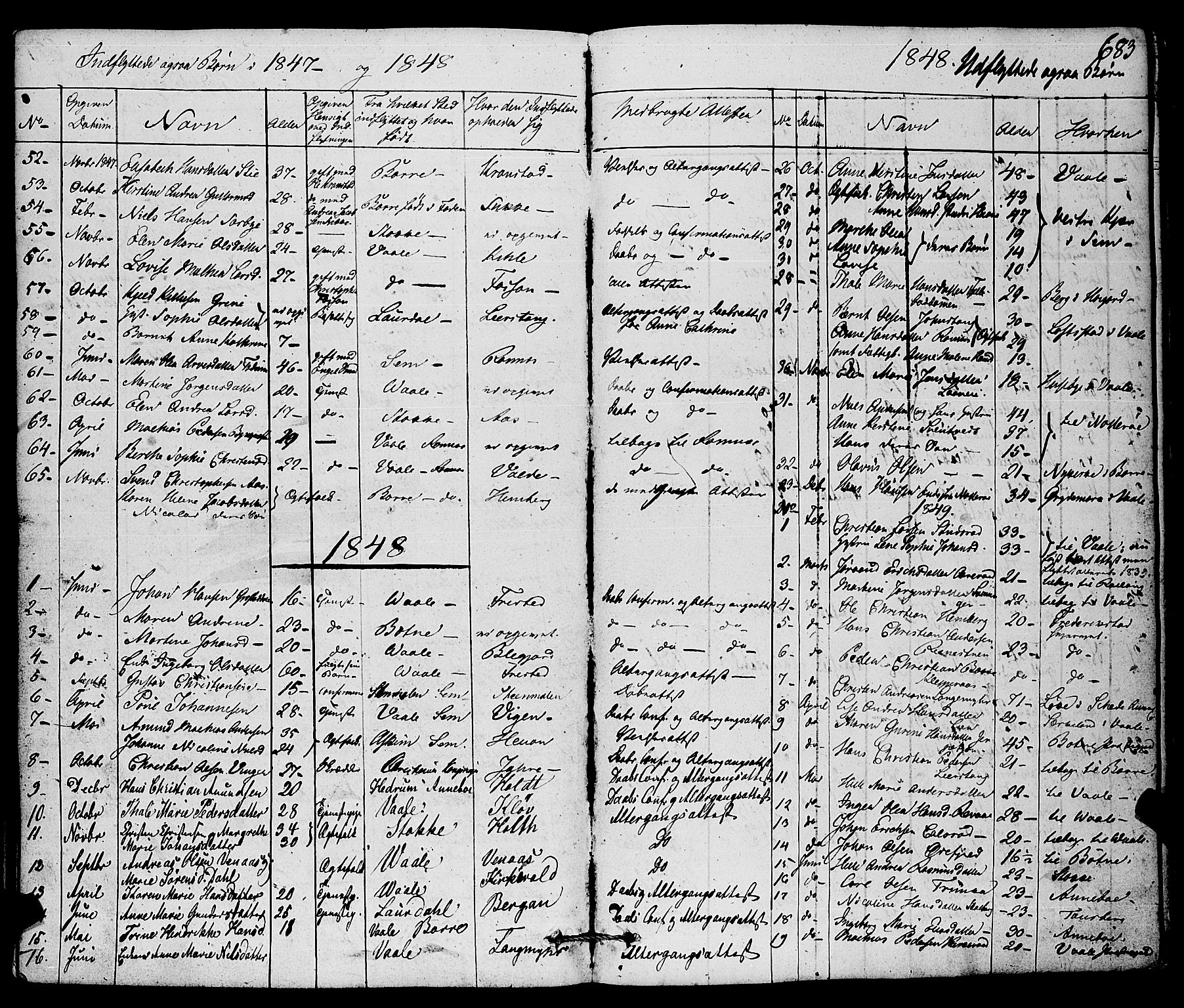 Ramnes kirkebøker, AV/SAKO-A-314/F/Fa/L0005: Parish register (official) no. I 5, 1841-1861, p. 682-683