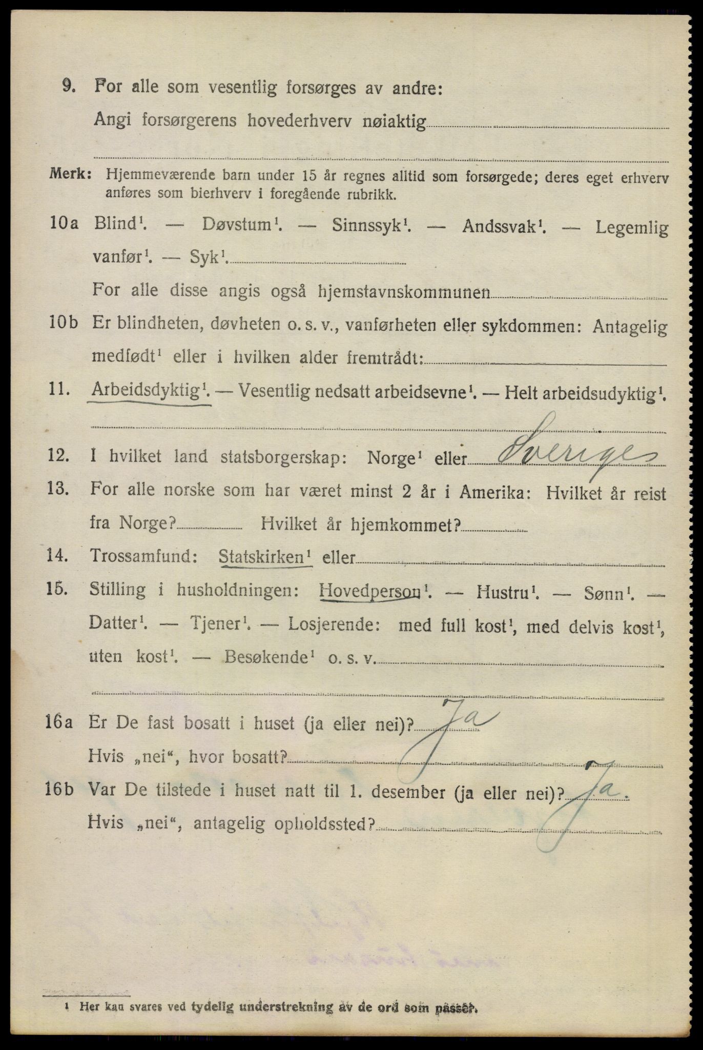 SAO, 1920 census for Lørenskog, 1920, p. 5955