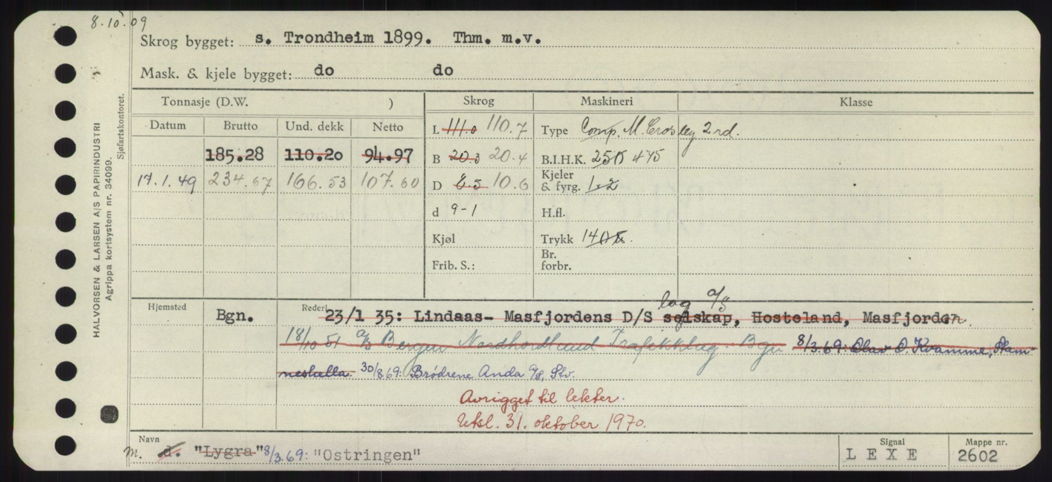 Sjøfartsdirektoratet med forløpere, Skipsmålingen, AV/RA-S-1627/H/Hd/L0028: Fartøy, O, p. 495