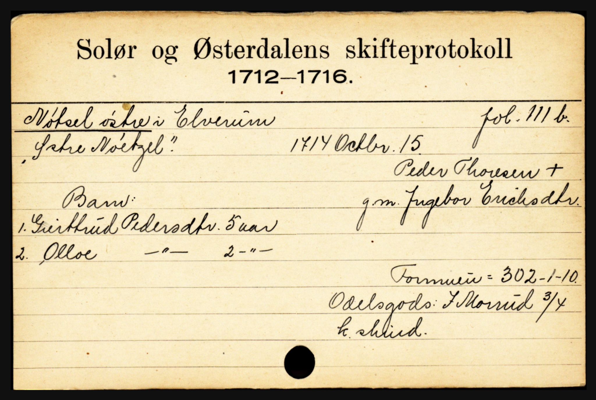 Solør og Østerdalen sorenskriveri, SAH/TING-024/J, 1716-1774, p. 4357