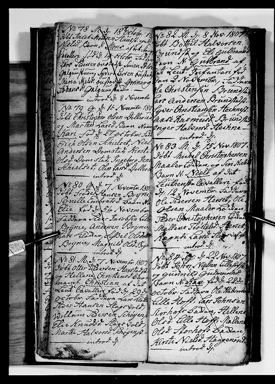 Romedal prestekontor, AV/SAH-PREST-004/L/L0004: Parish register (copy) no. 4, 1807-1814, p. 18-19