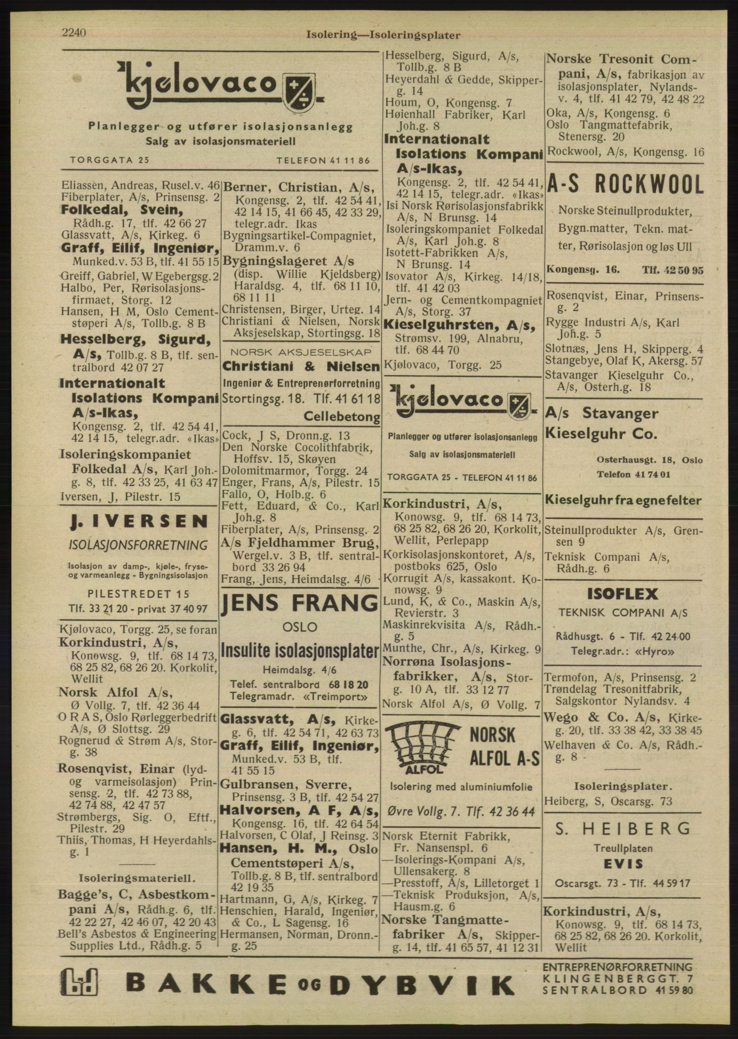 Kristiania/Oslo adressebok, PUBL/-, 1947, p. 2240